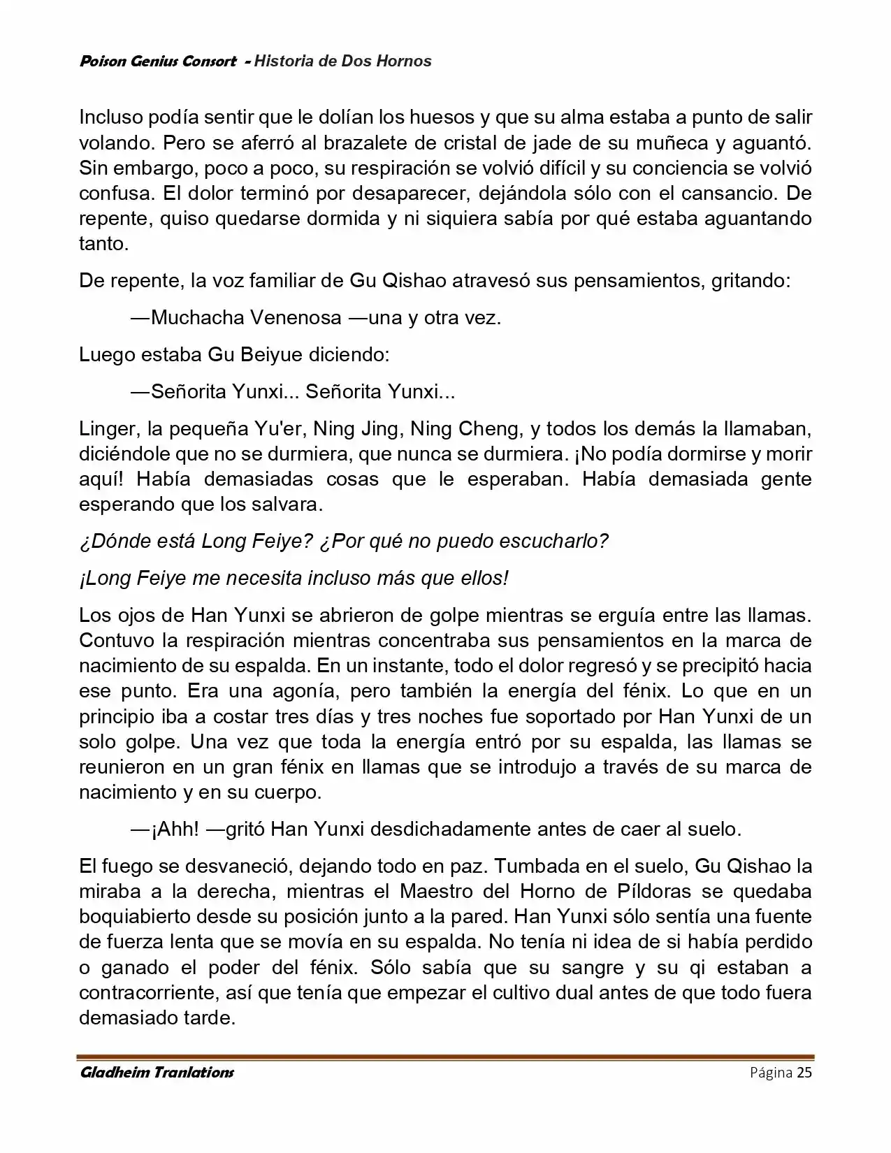 Poison Genious Consort (Novela) - Capítulo 416 - Página 25 - LectorTMOo
