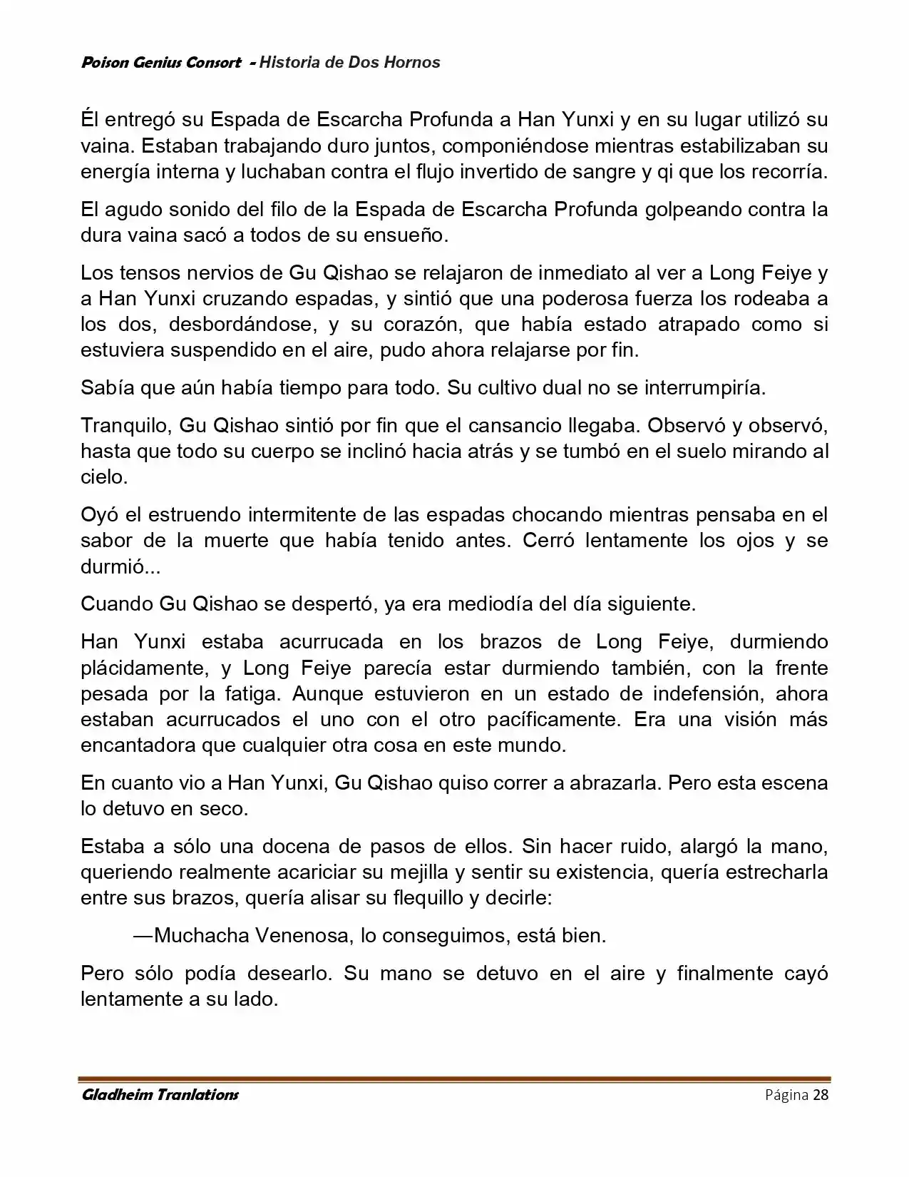 Poison Genious Consort (Novela) - Capítulo 416 - Página 28 - LectorTMOo