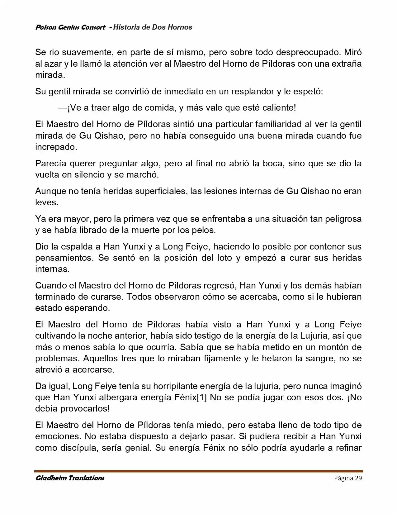 Poison Genious Consort (Novela) - Capítulo 416 - Página 29 - LectorTMOo
