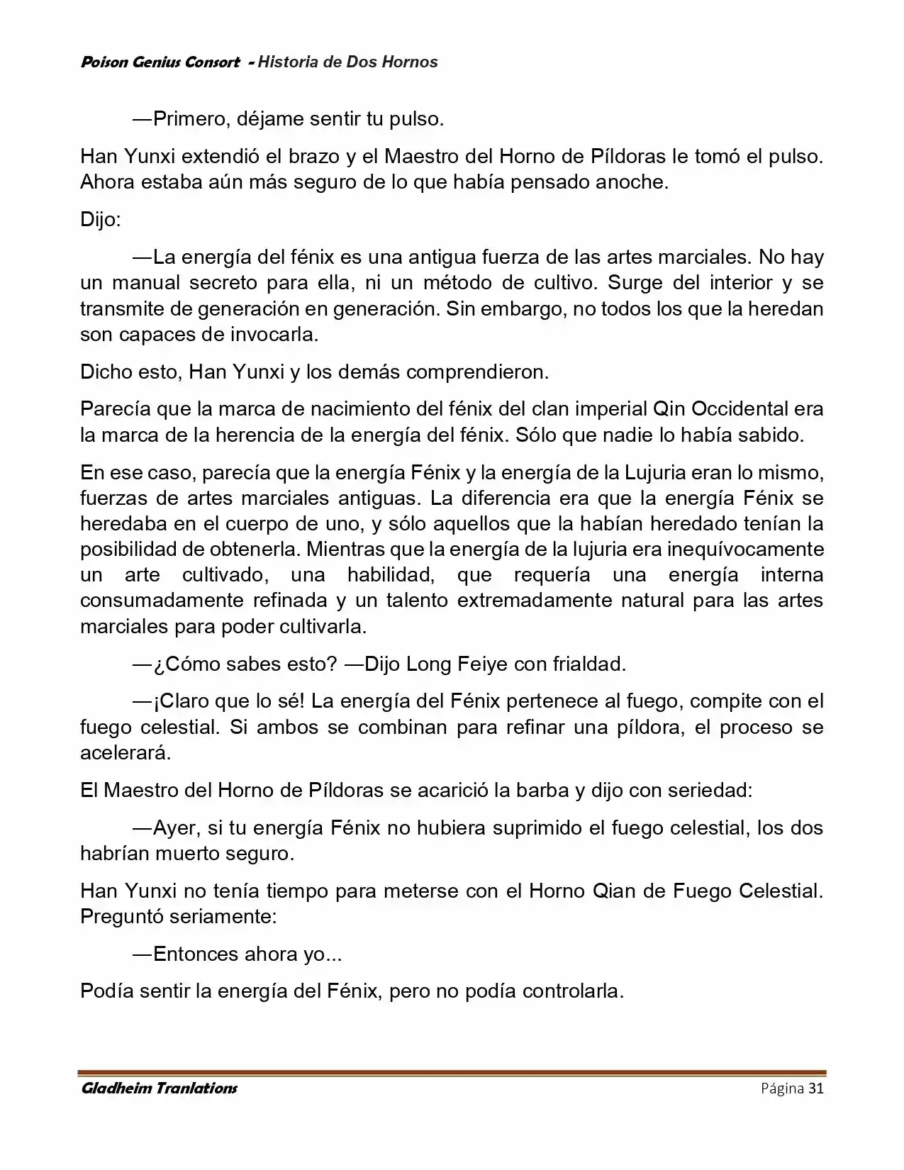 Poison Genious Consort (Novela) - Capítulo 416 - Página 31 - LectorTMOo