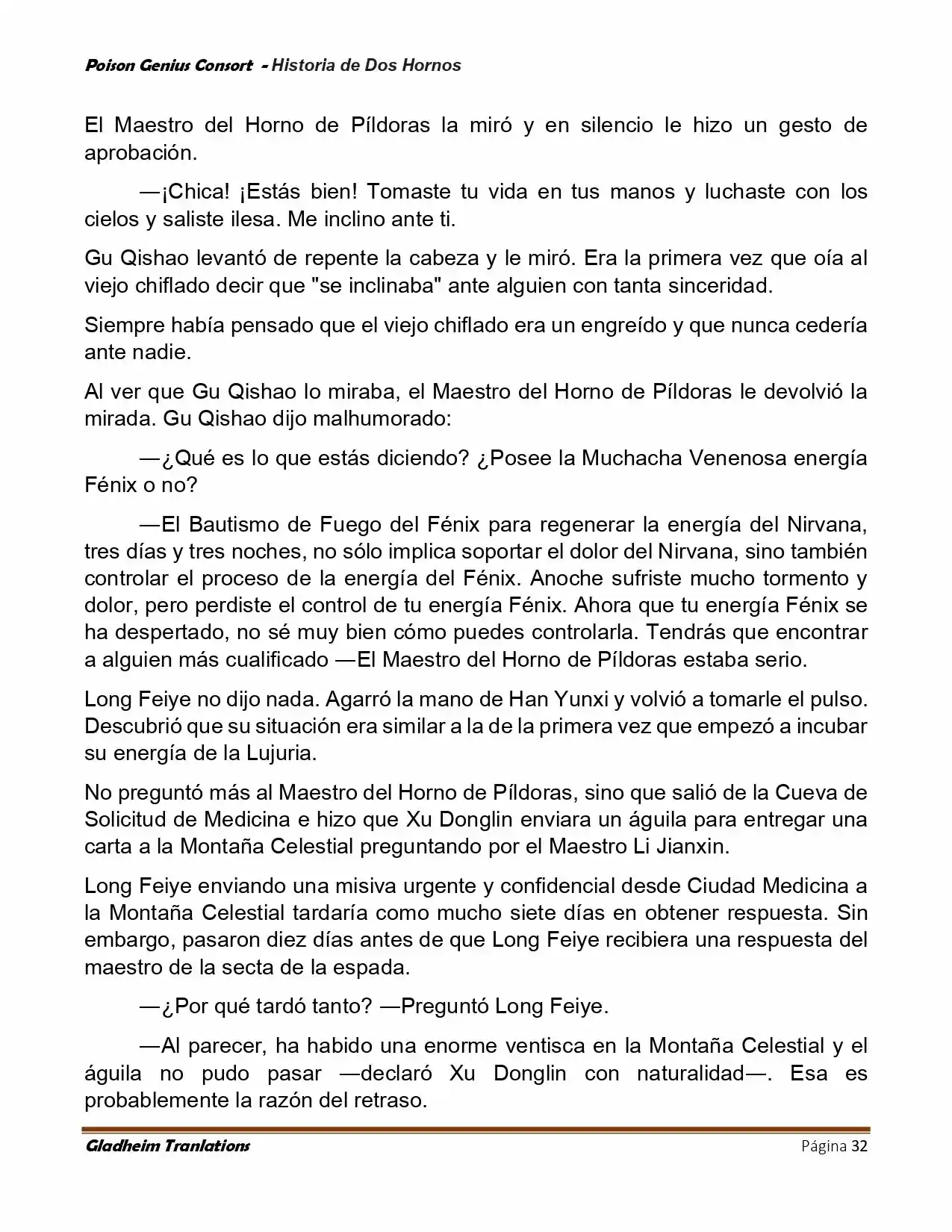 Poison Genious Consort (Novela) - Capítulo 416 - Página 32 - LectorTMOo