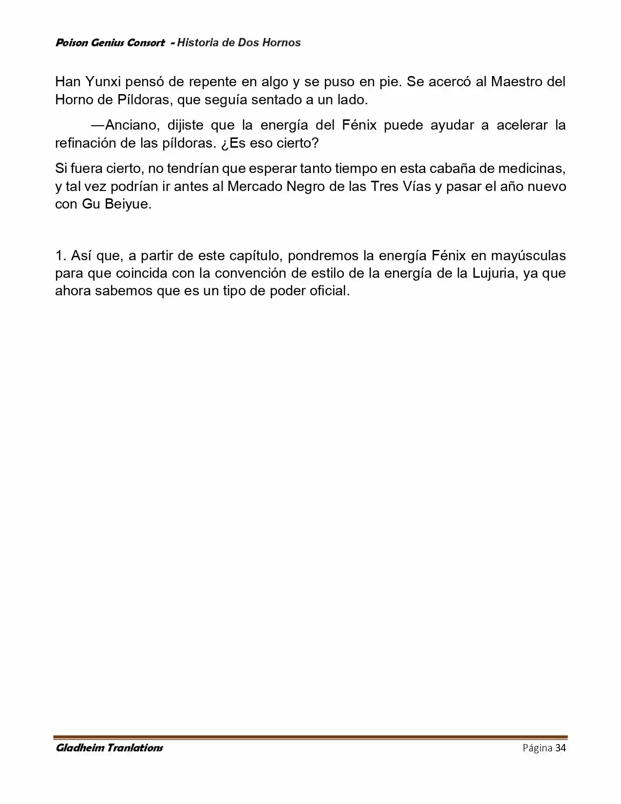 Poison Genious Consort (Novela) - Capítulo 416 - Página 34 - LectorTMOo