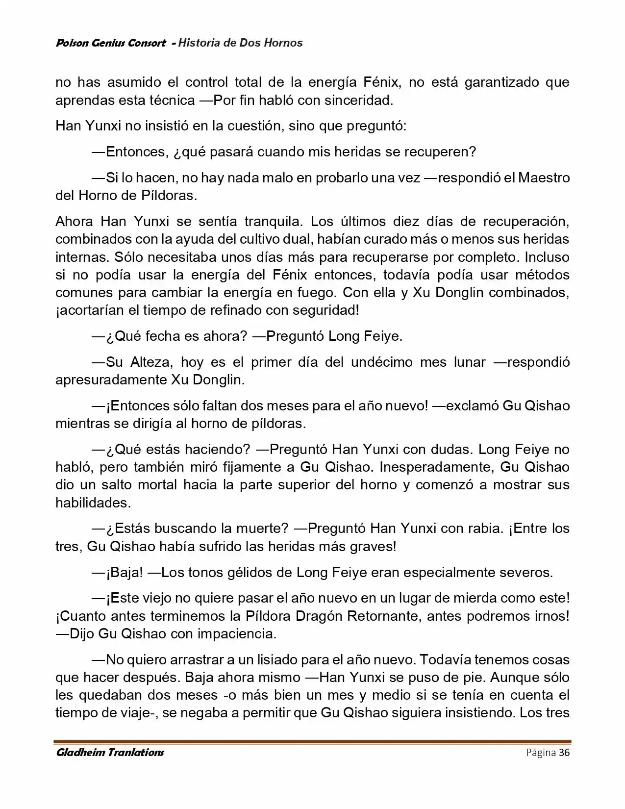 Poison Genious Consort (Novela) - Capítulo 416 - Página 36 - LectorTMOo
