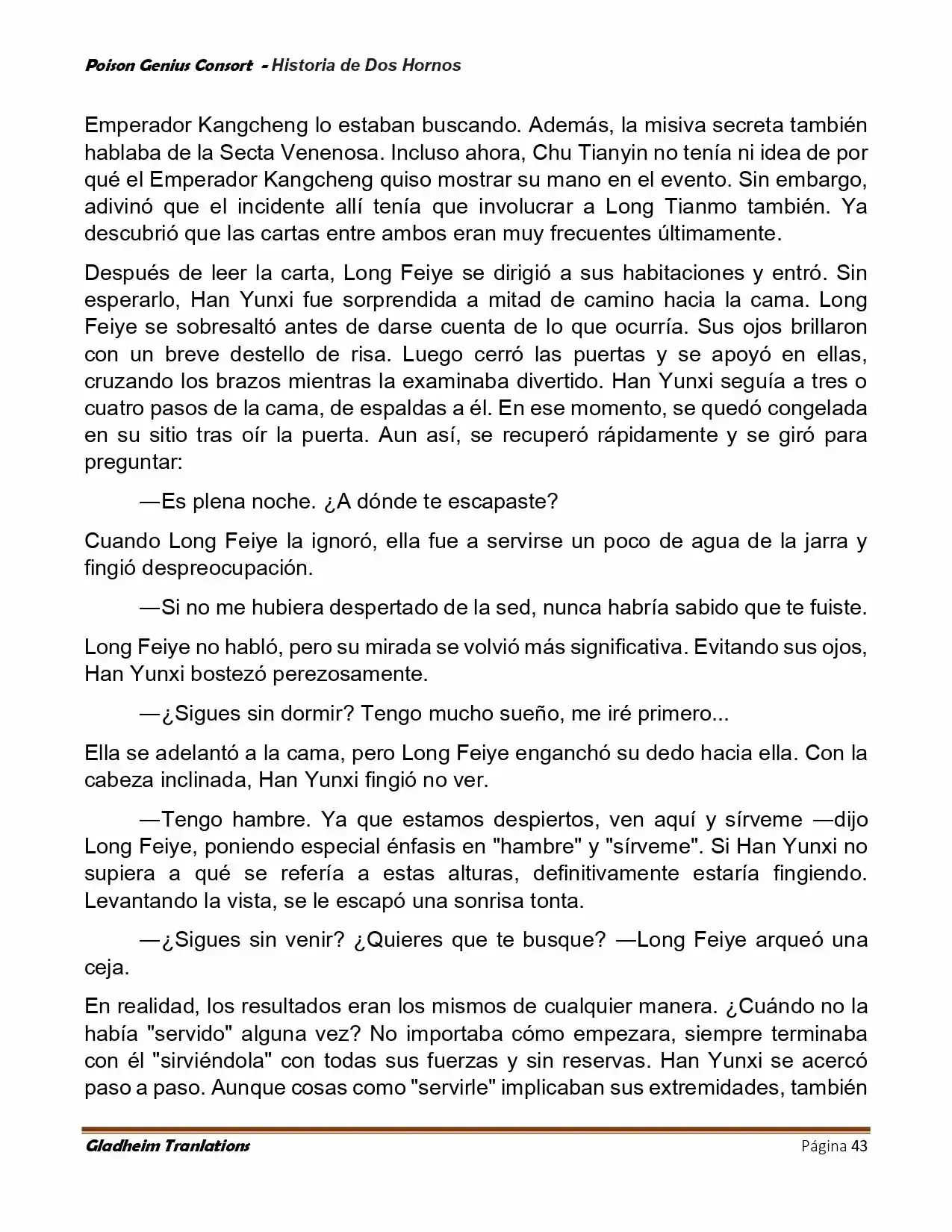 Poison Genious Consort (Novela) - Capítulo 416 - Página 43 - LectorTMOo