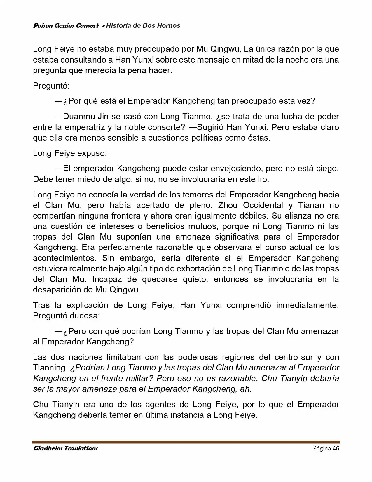 Poison Genious Consort (Novela) - Capítulo 416 - Página 46 - LectorTMOo