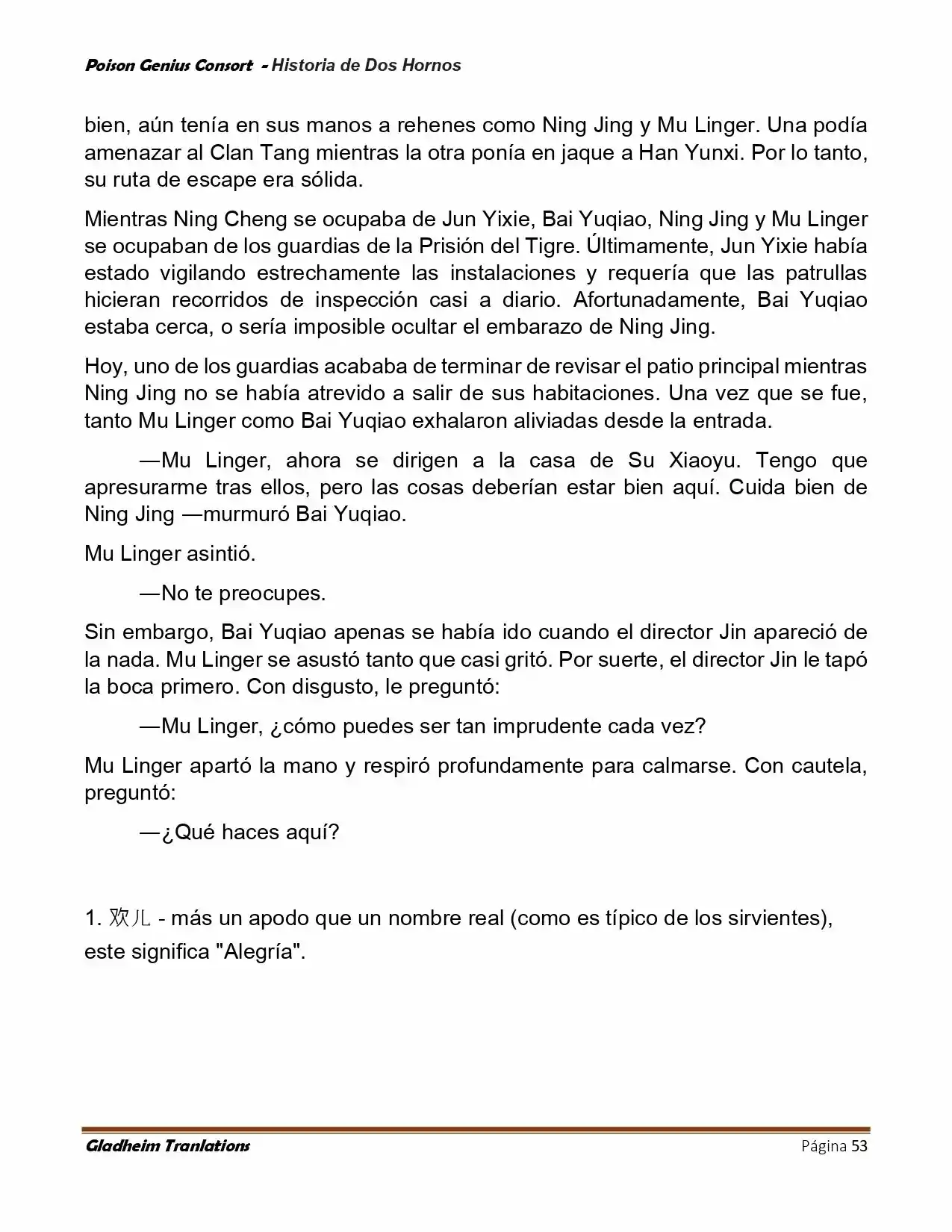 Poison Genious Consort (Novela) - Capítulo 416 - Página 53 - LectorTMOo