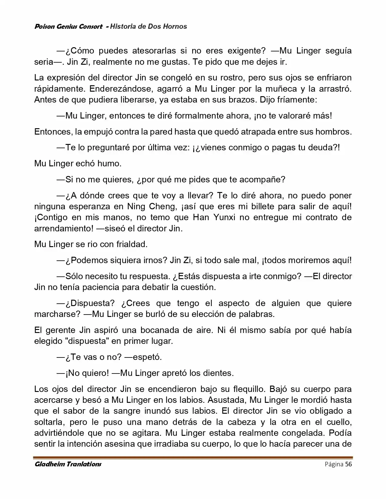 Poison Genious Consort (Novela) - Capítulo 416 - Página 56 - LectorTMOo