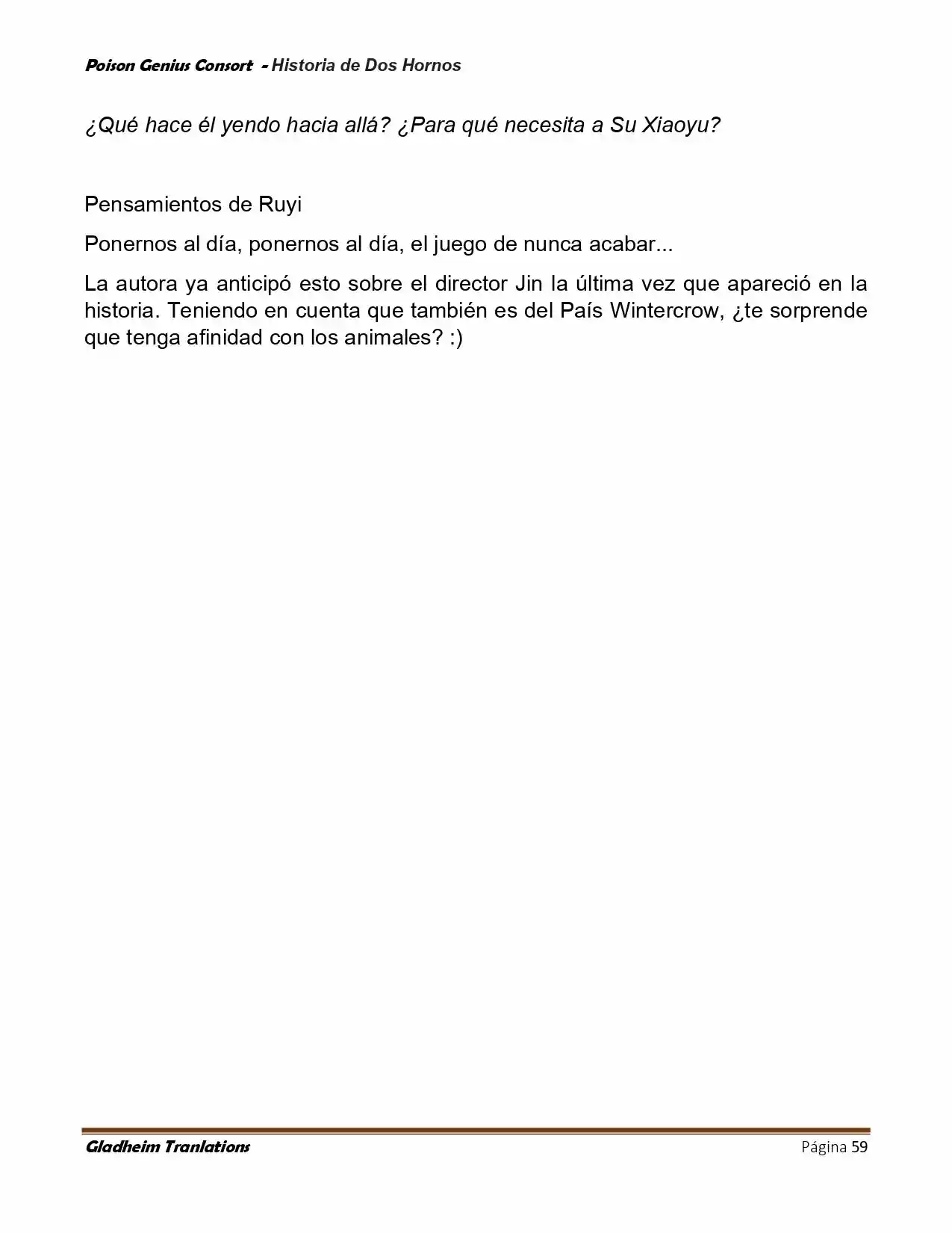 Poison Genious Consort (Novela) - Capítulo 416 - Página 59 - LectorTMOo