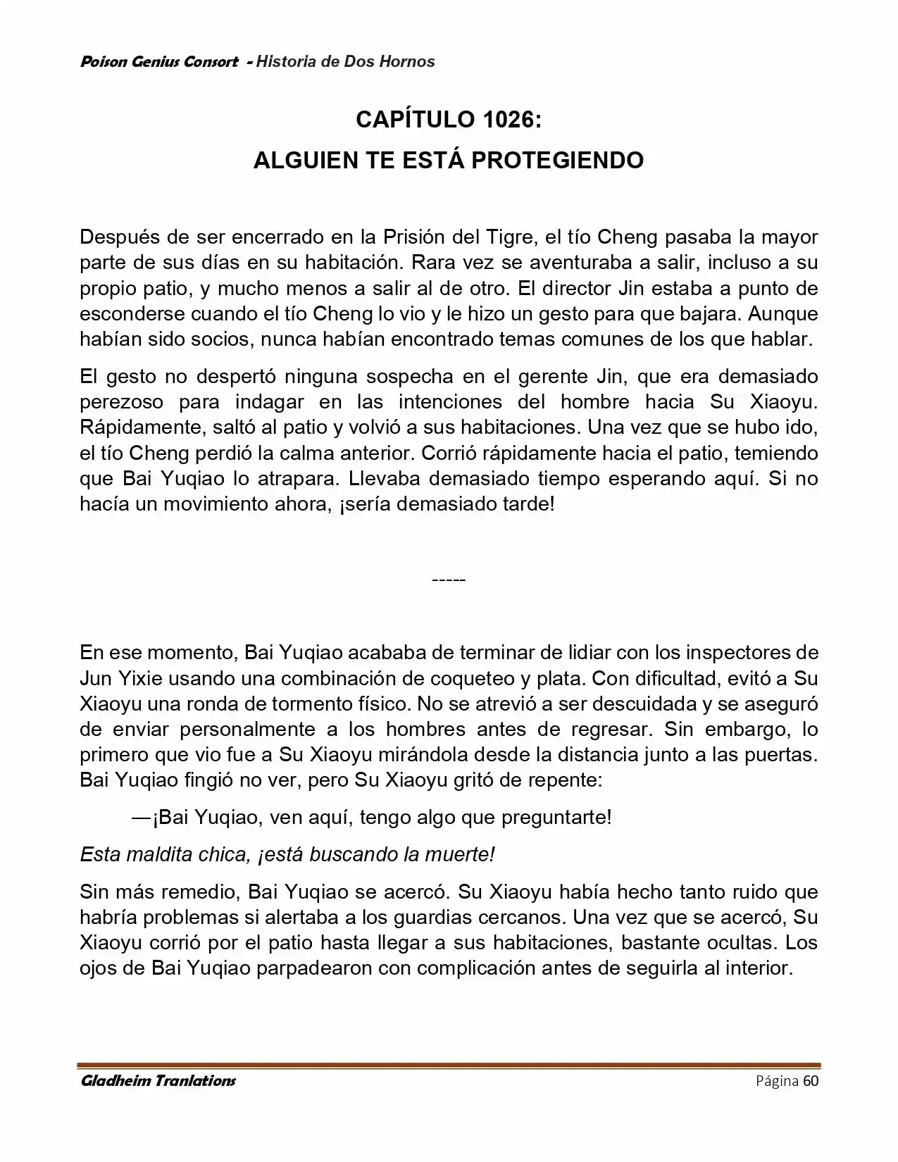 Poison Genious Consort (Novela) - Capítulo 416 - Página 60 - LectorTMOo