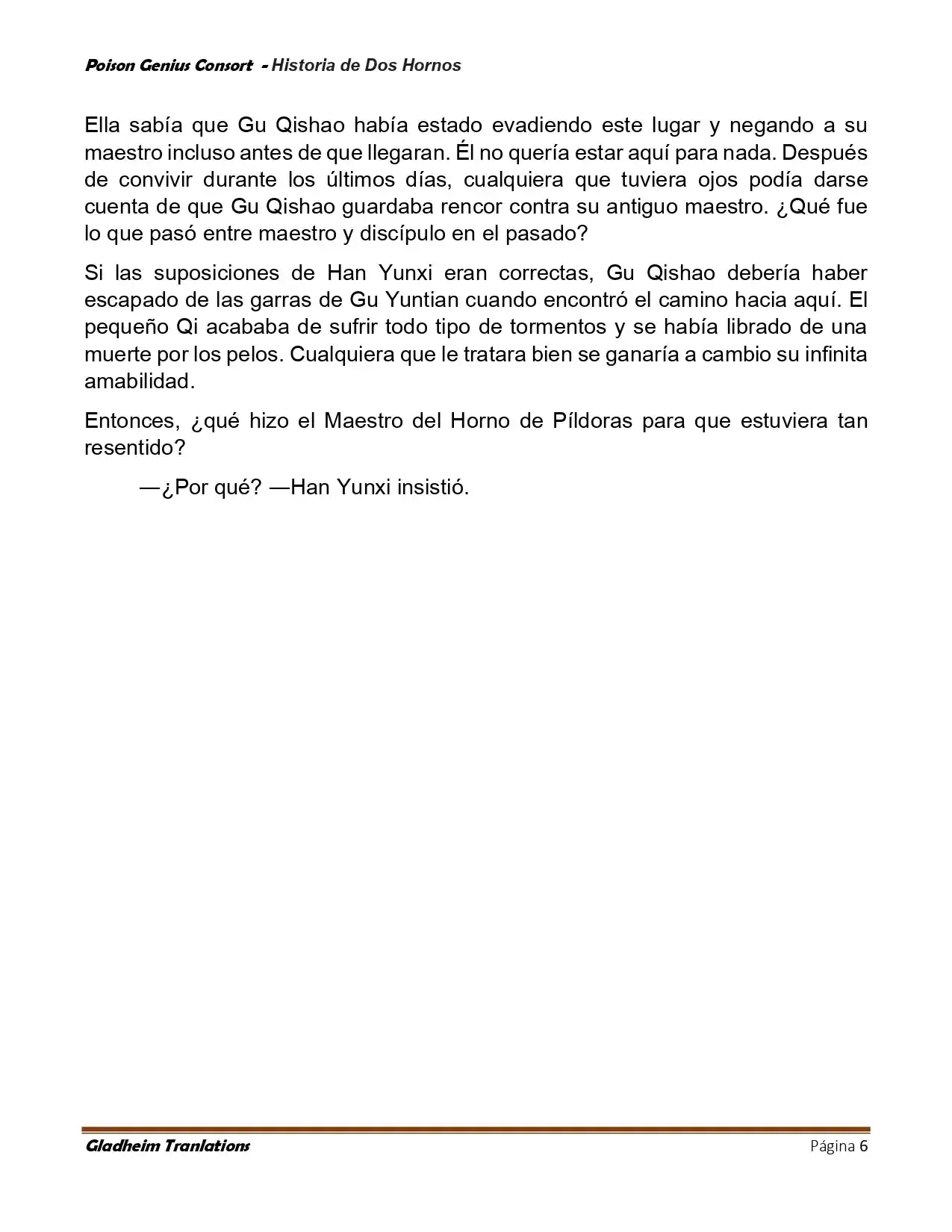 Poison Genious Consort (Novela) - Capítulo 417 - Página 6 - LectorTMOo