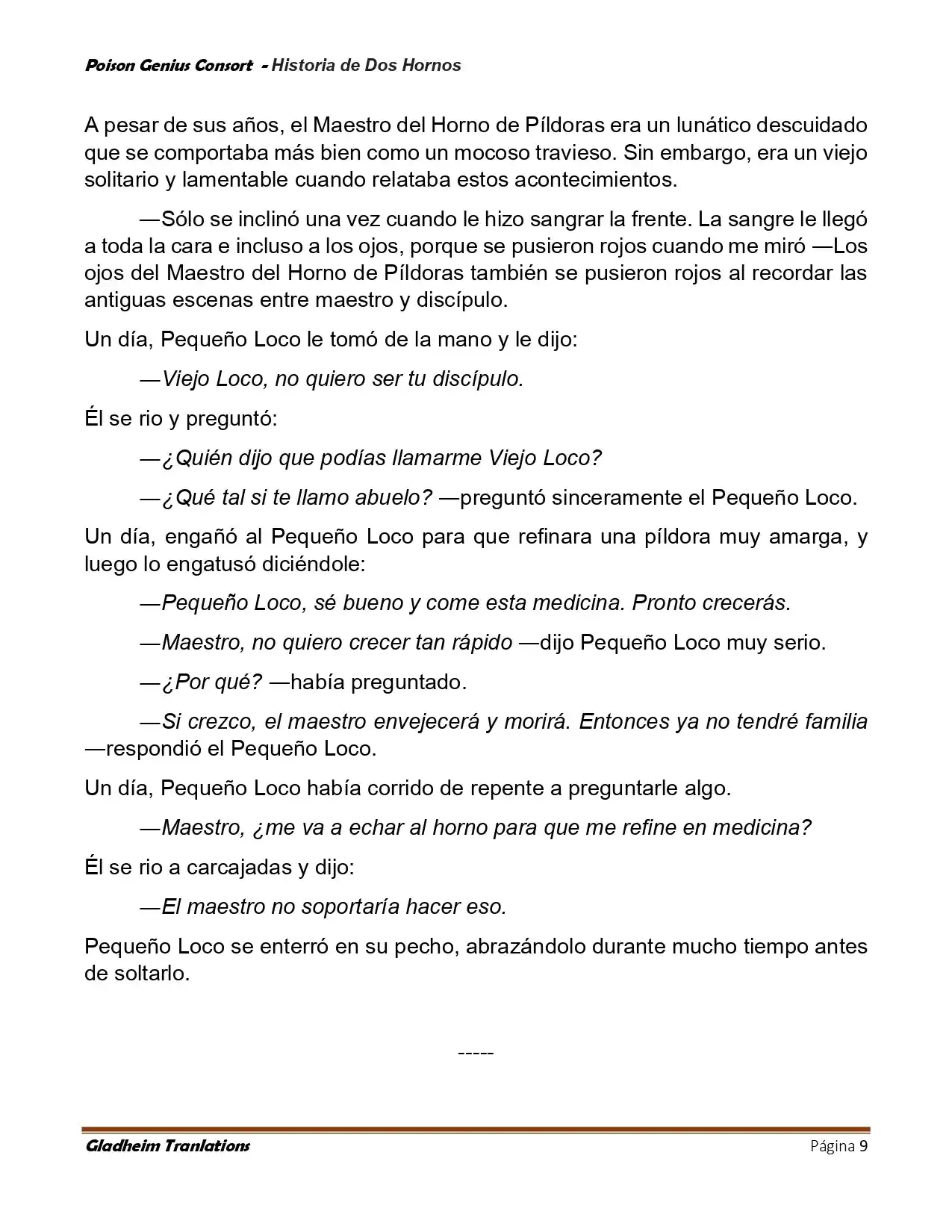 Poison Genious Consort (Novela) - Capítulo 417 - Página 9 - LectorTMOo