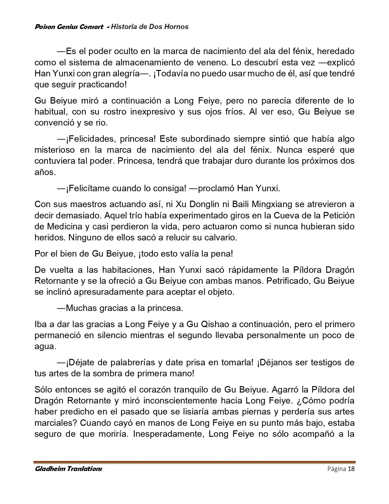 Poison Genious Consort (Novela) - Capítulo 417 - Página 18 - LectorTMOo