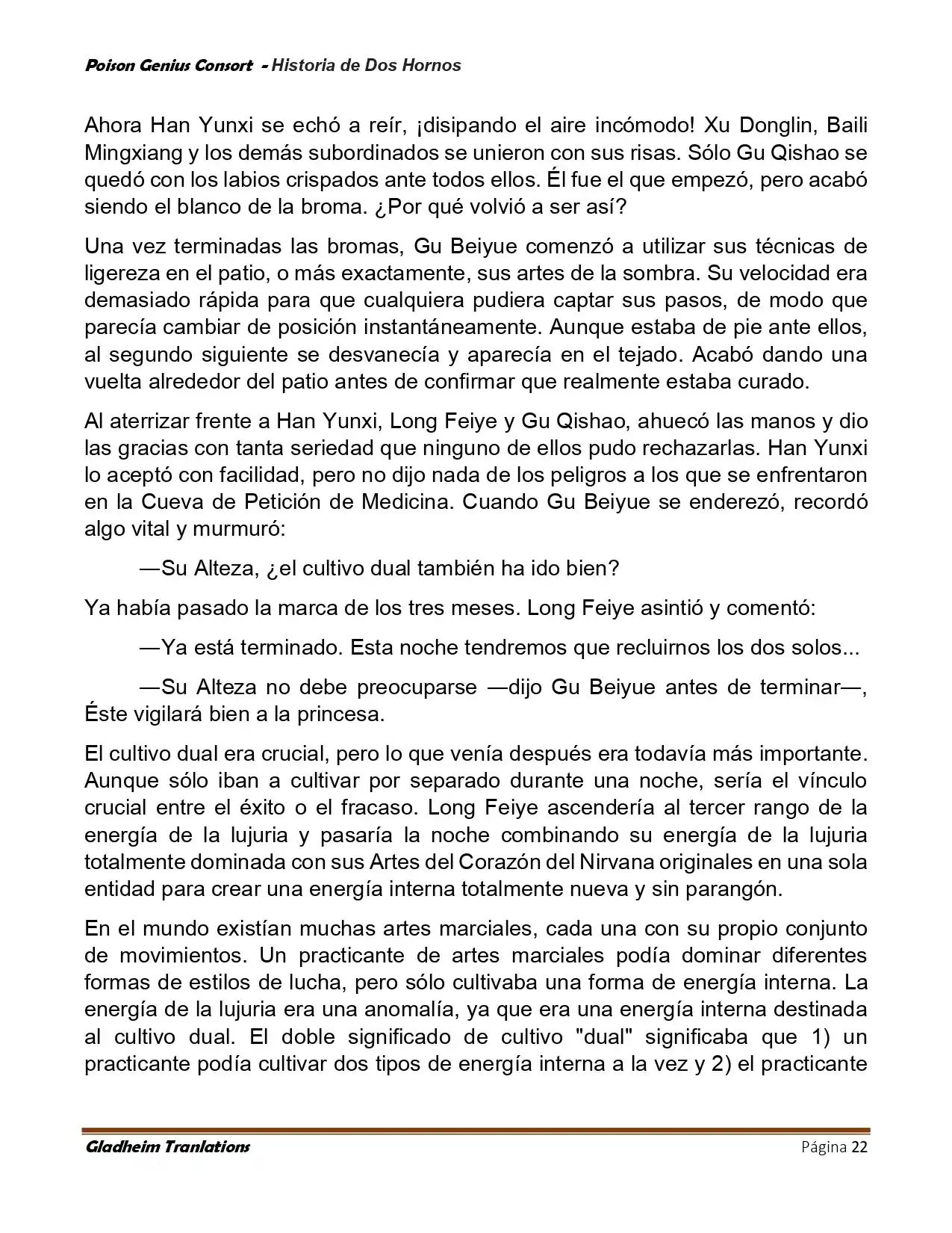 Poison Genious Consort (Novela) - Capítulo 417 - Página 22 - LectorTMOo