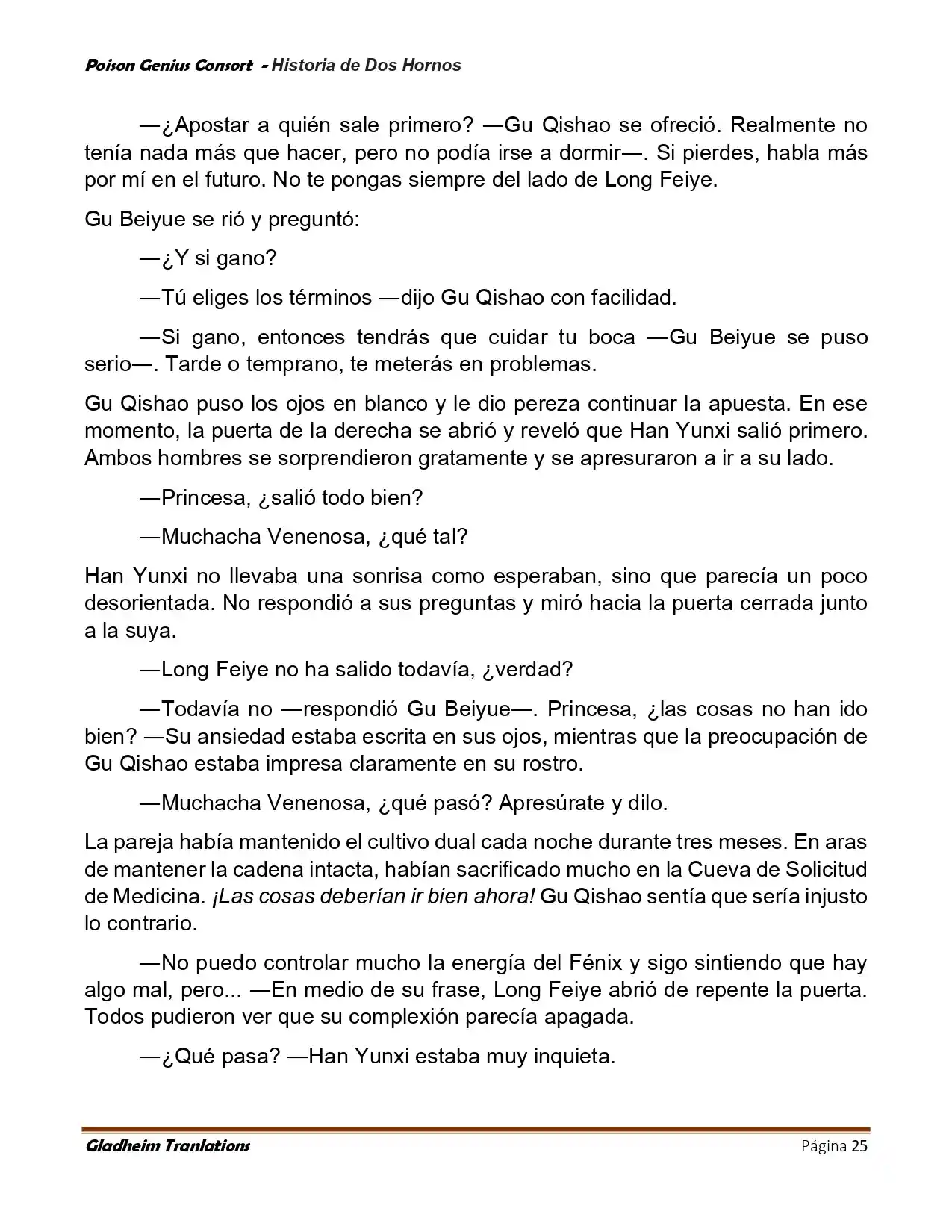 Poison Genious Consort (Novela) - Capítulo 417 - Página 25 - LectorTMOo