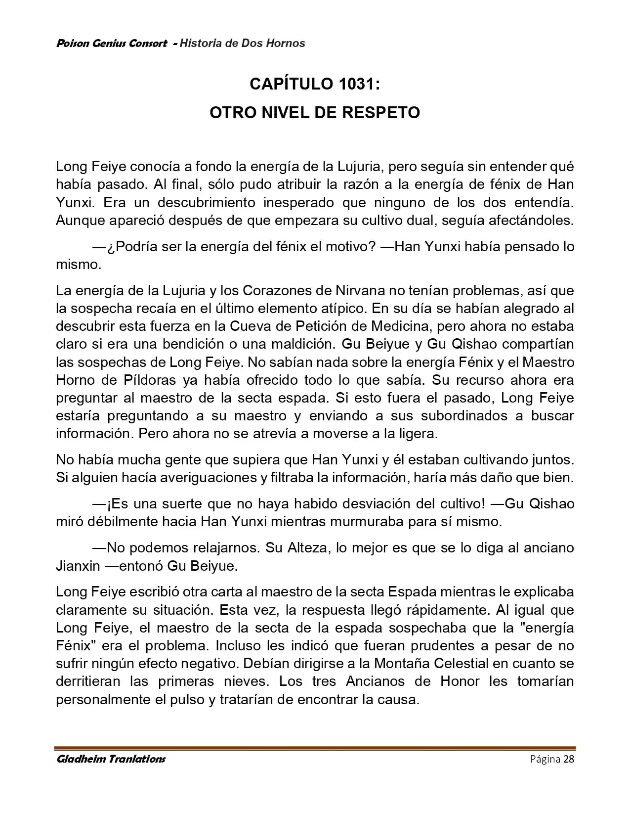 Poison Genious Consort (Novela) - Capítulo 417 - Página 28 - LectorTMOo