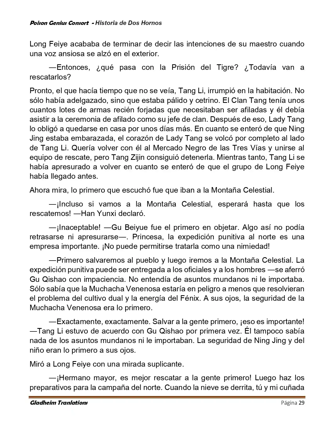 Poison Genious Consort (Novela) - Capítulo 417 - Página 29 - LectorTMOo