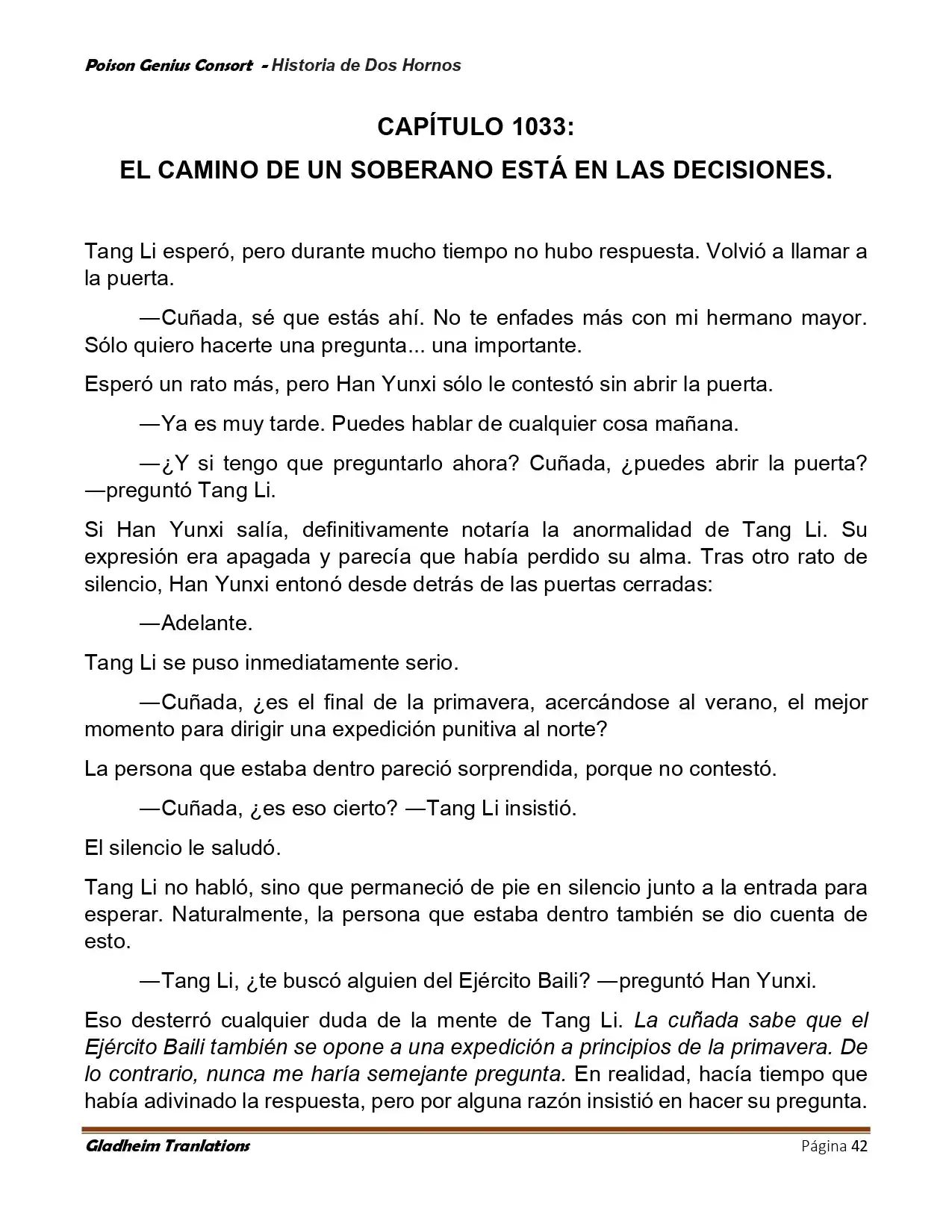 Poison Genious Consort (Novela) - Capítulo 417 - Página 42 - LectorTMOo