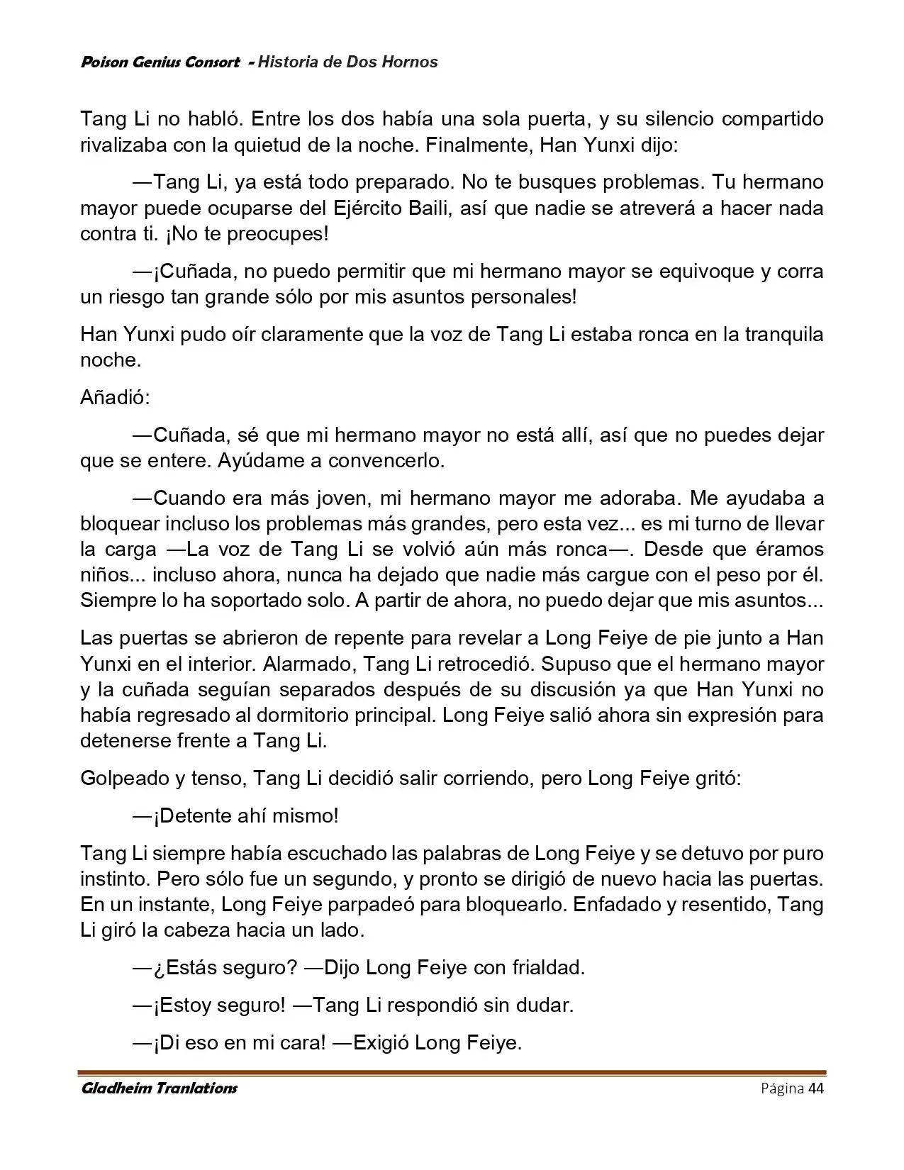 Poison Genious Consort (Novela) - Capítulo 417 - Página 44 - LectorTMOo