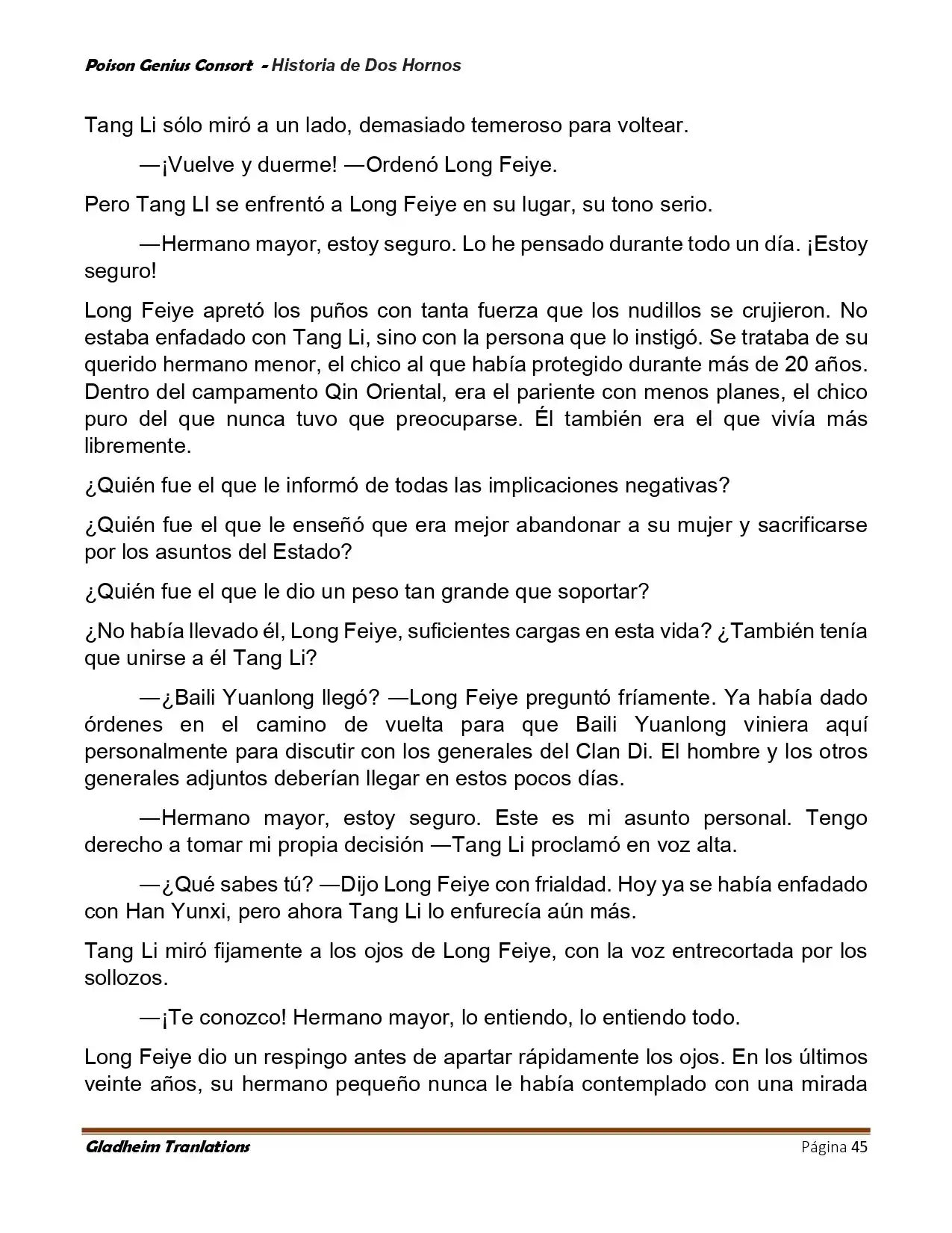 Poison Genious Consort (Novela) - Capítulo 417 - Página 45 - LectorTMOo