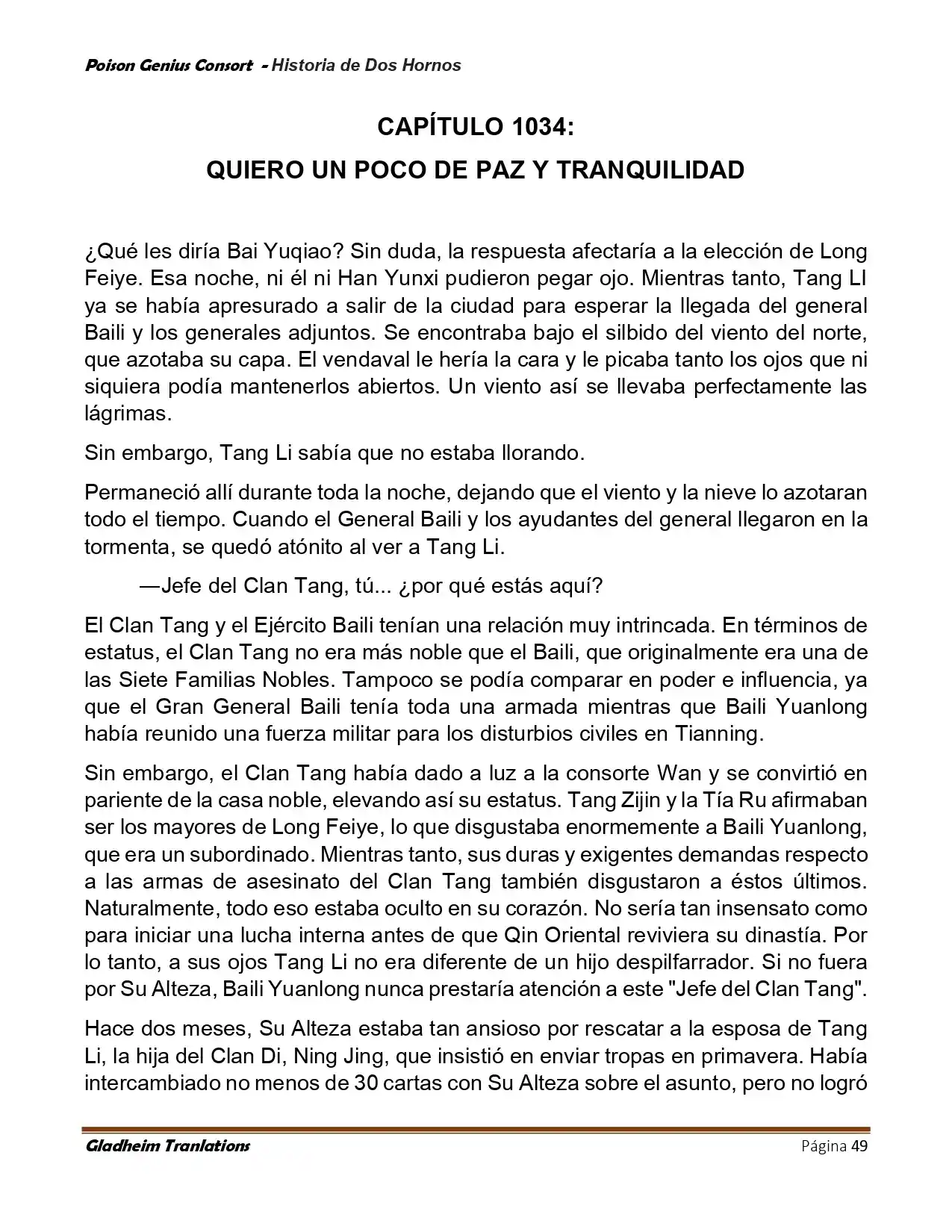 Poison Genious Consort (Novela) - Capítulo 417 - Página 49 - LectorTMOo