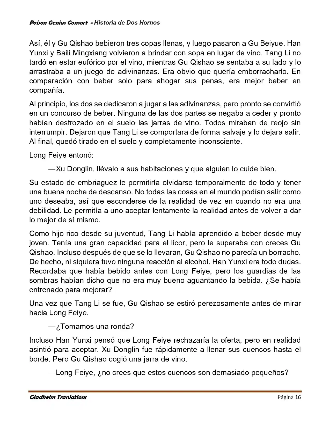 Poison Genious Consort (Novela) - Capítulo 418 - Página 16 - LectorTMOo