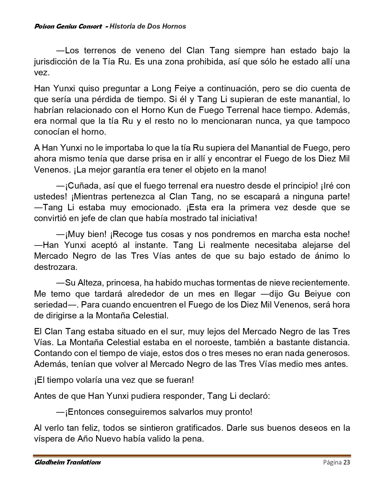 Poison Genious Consort (Novela) - Capítulo 418 - Página 23 - LectorTMOo