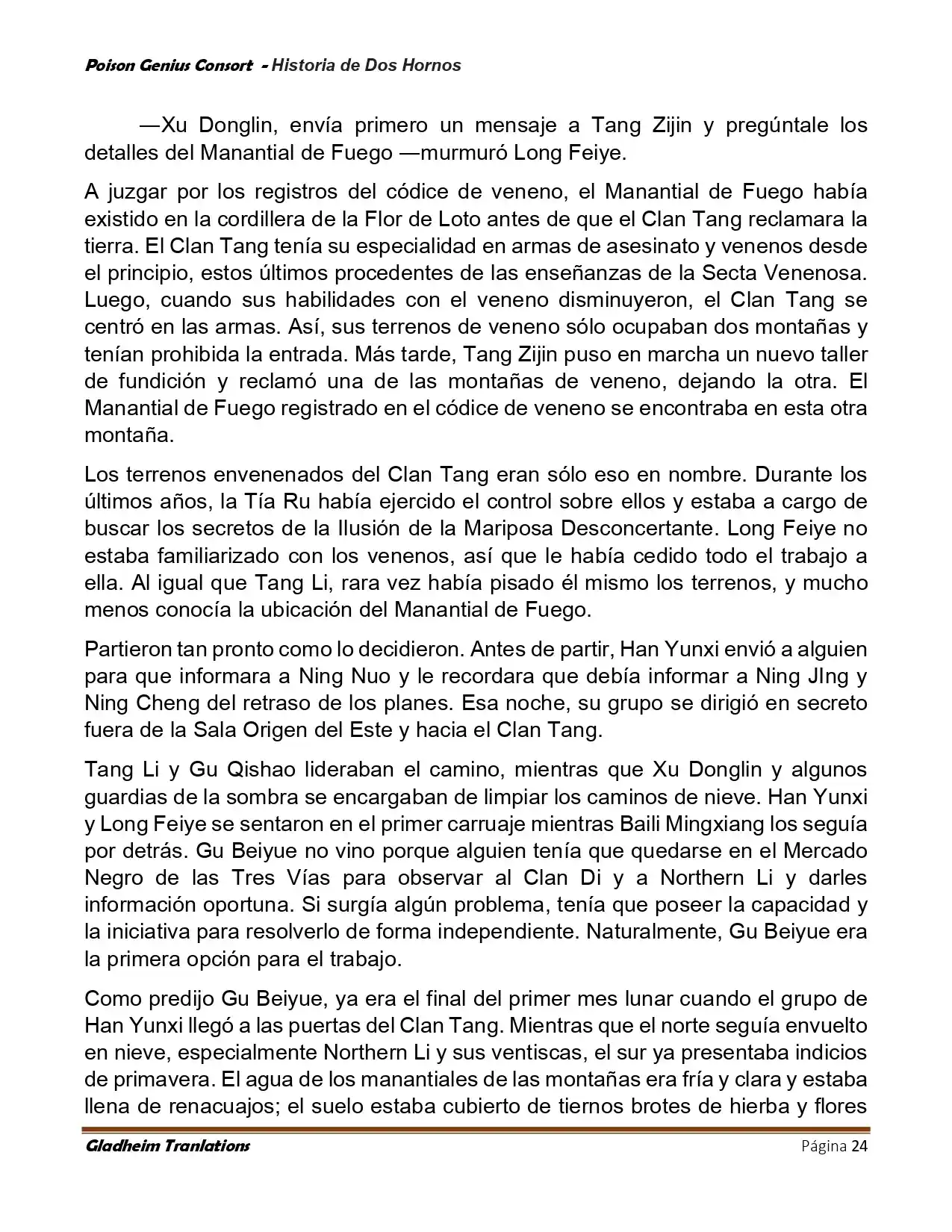 Poison Genious Consort (Novela) - Capítulo 418 - Página 24 - LectorTMOo
