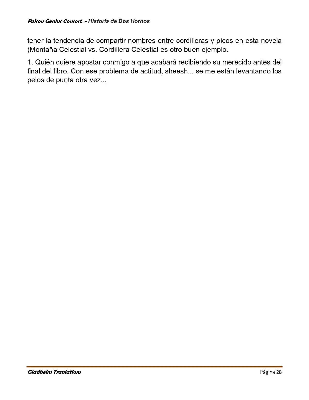 Poison Genious Consort (Novela) - Capítulo 418 - Página 28 - LectorTMOo