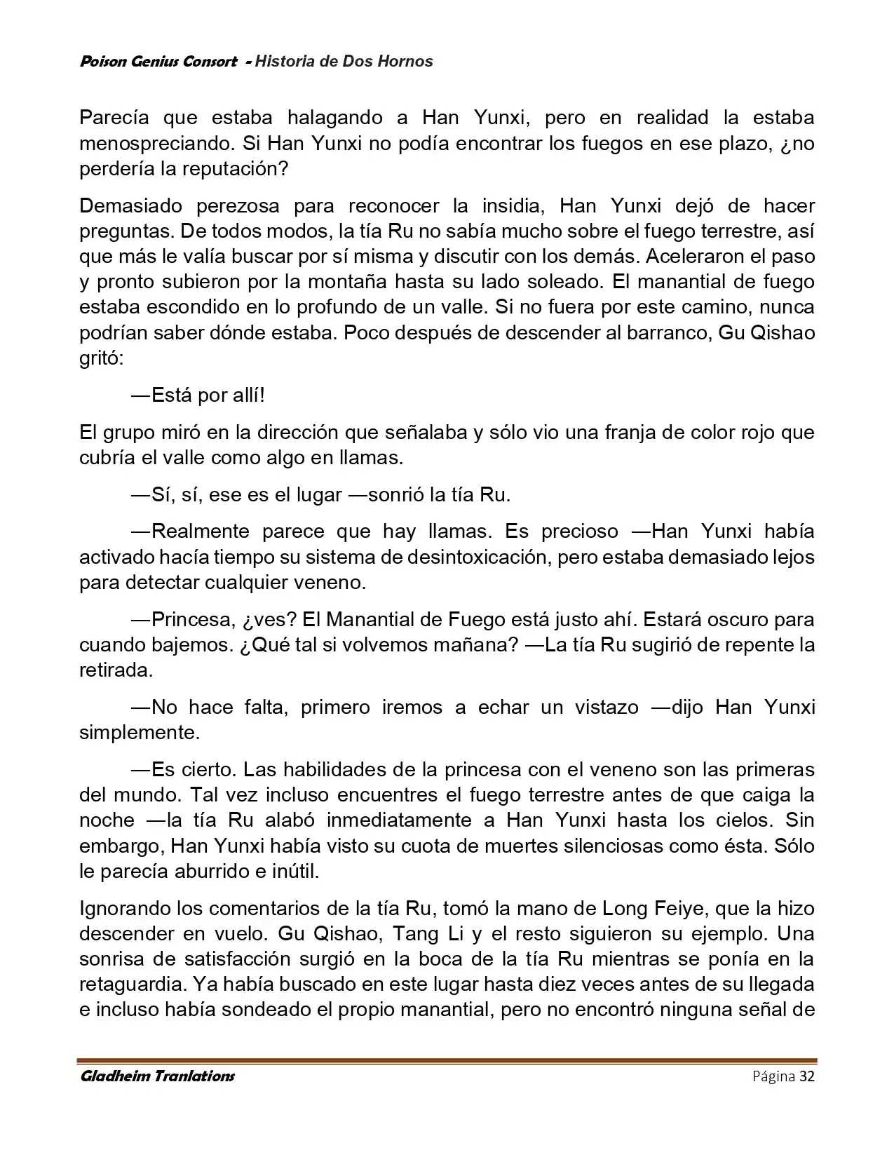 Poison Genious Consort (Novela) - Capítulo 418 - Página 32 - LectorTMOo