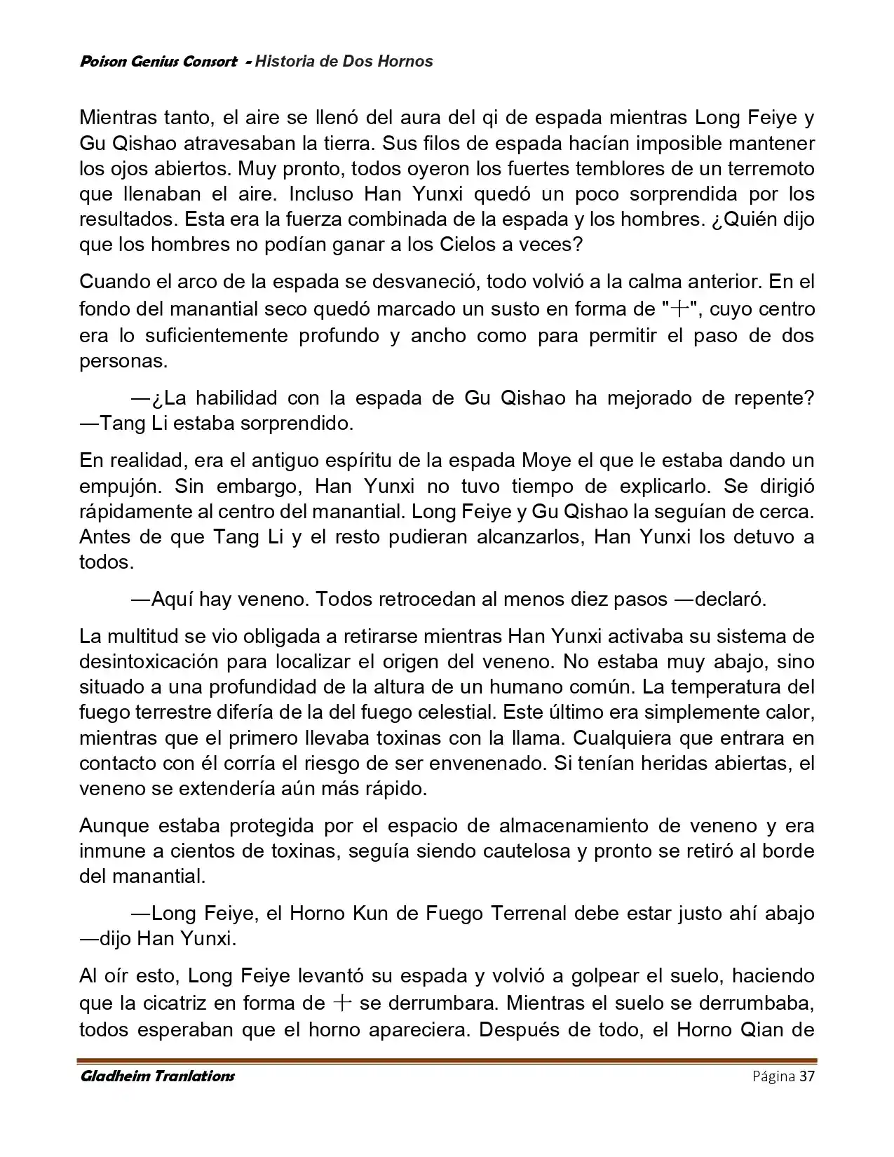 Poison Genious Consort (Novela) - Capítulo 418 - Página 37 - LectorTMOo