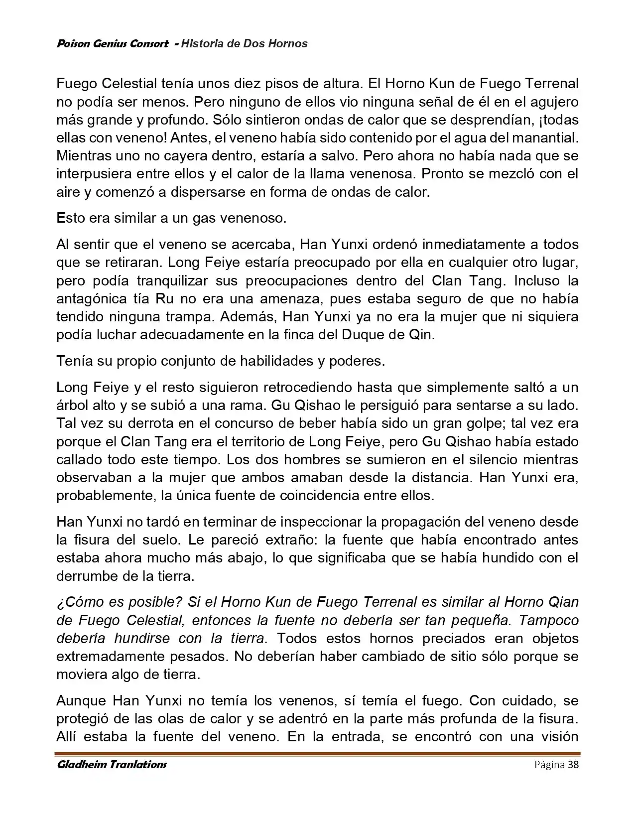 Poison Genious Consort (Novela) - Capítulo 418 - Página 38 - LectorTMOo