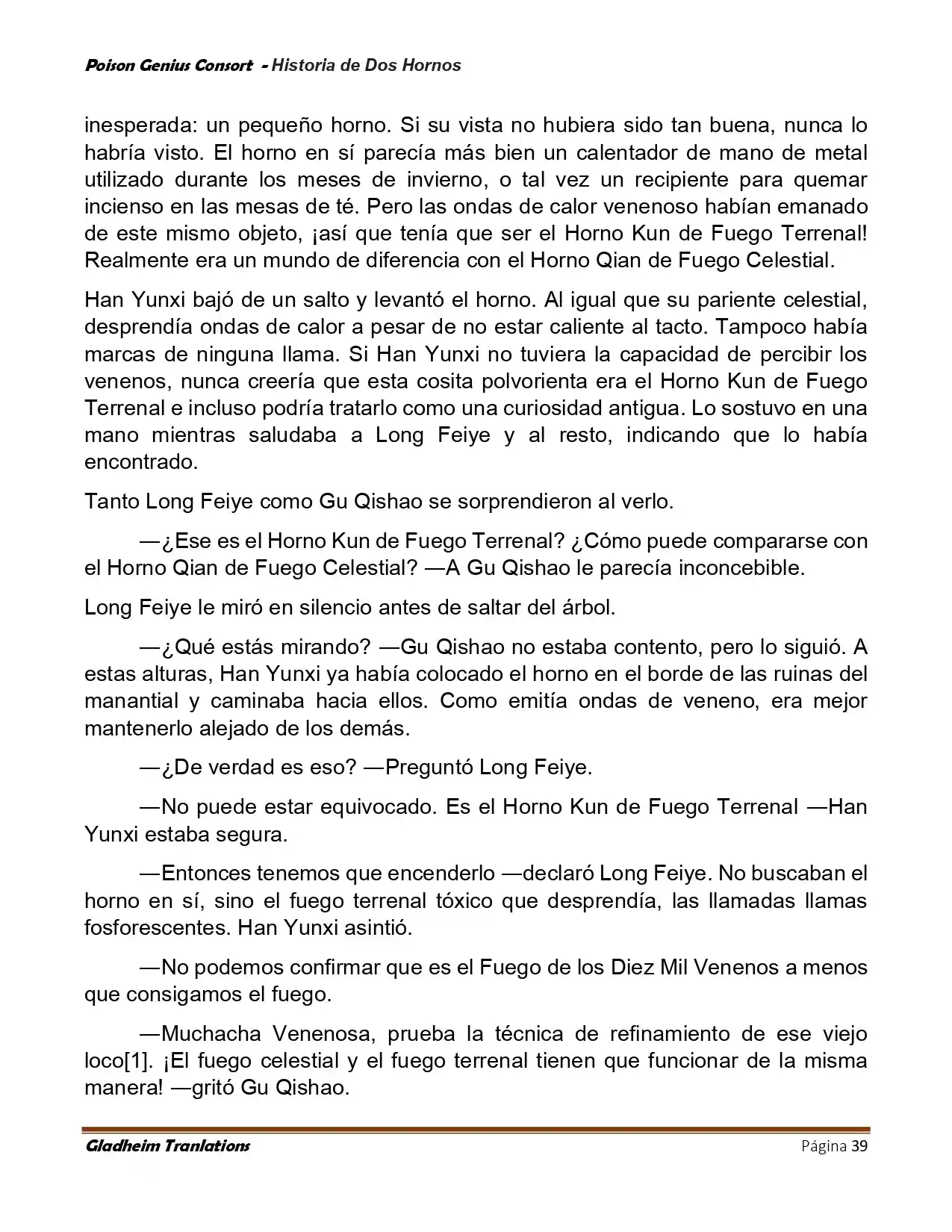 Poison Genious Consort (Novela) - Capítulo 418 - Página 39 - LectorTMOo