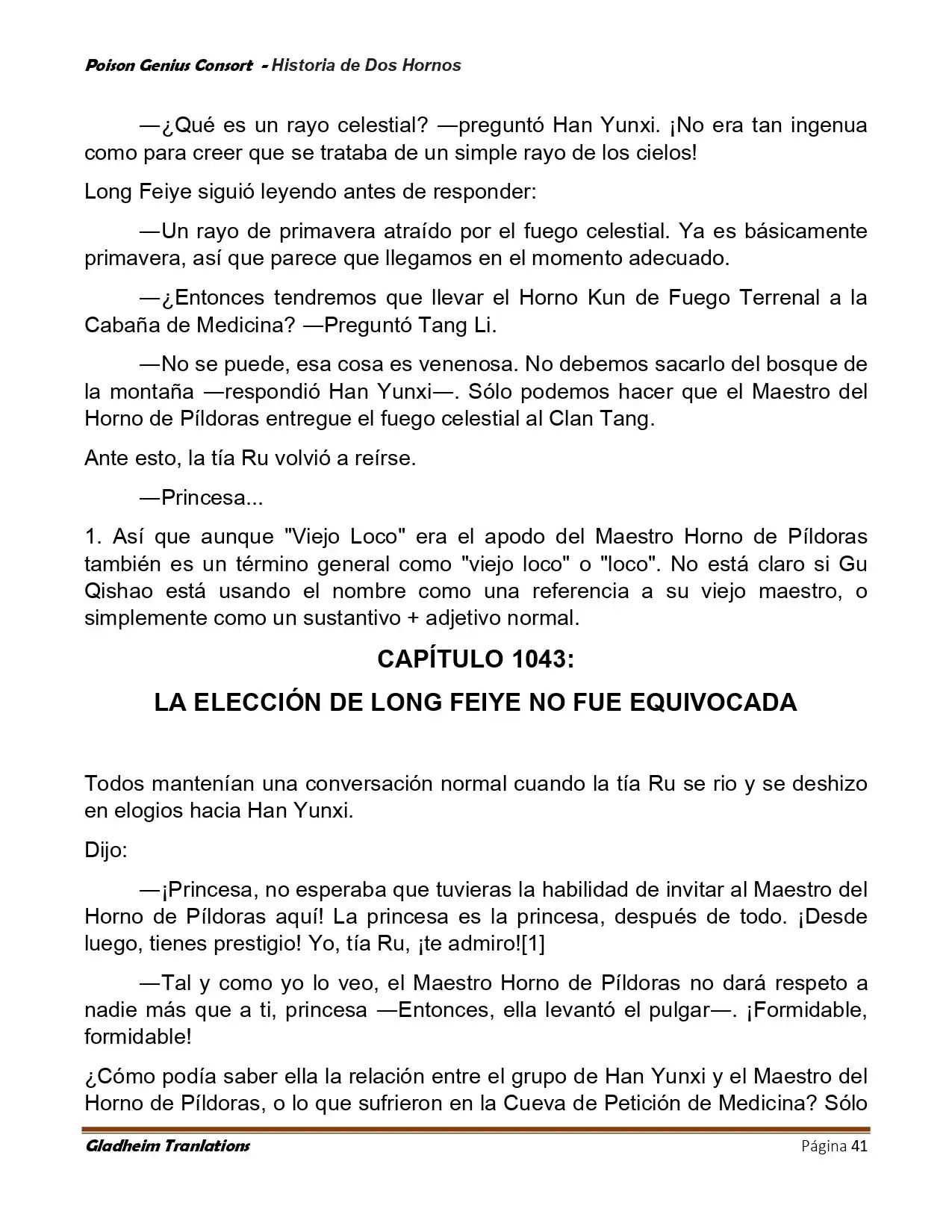 Poison Genious Consort (Novela) - Capítulo 418 - Página 41 - LectorTMOo