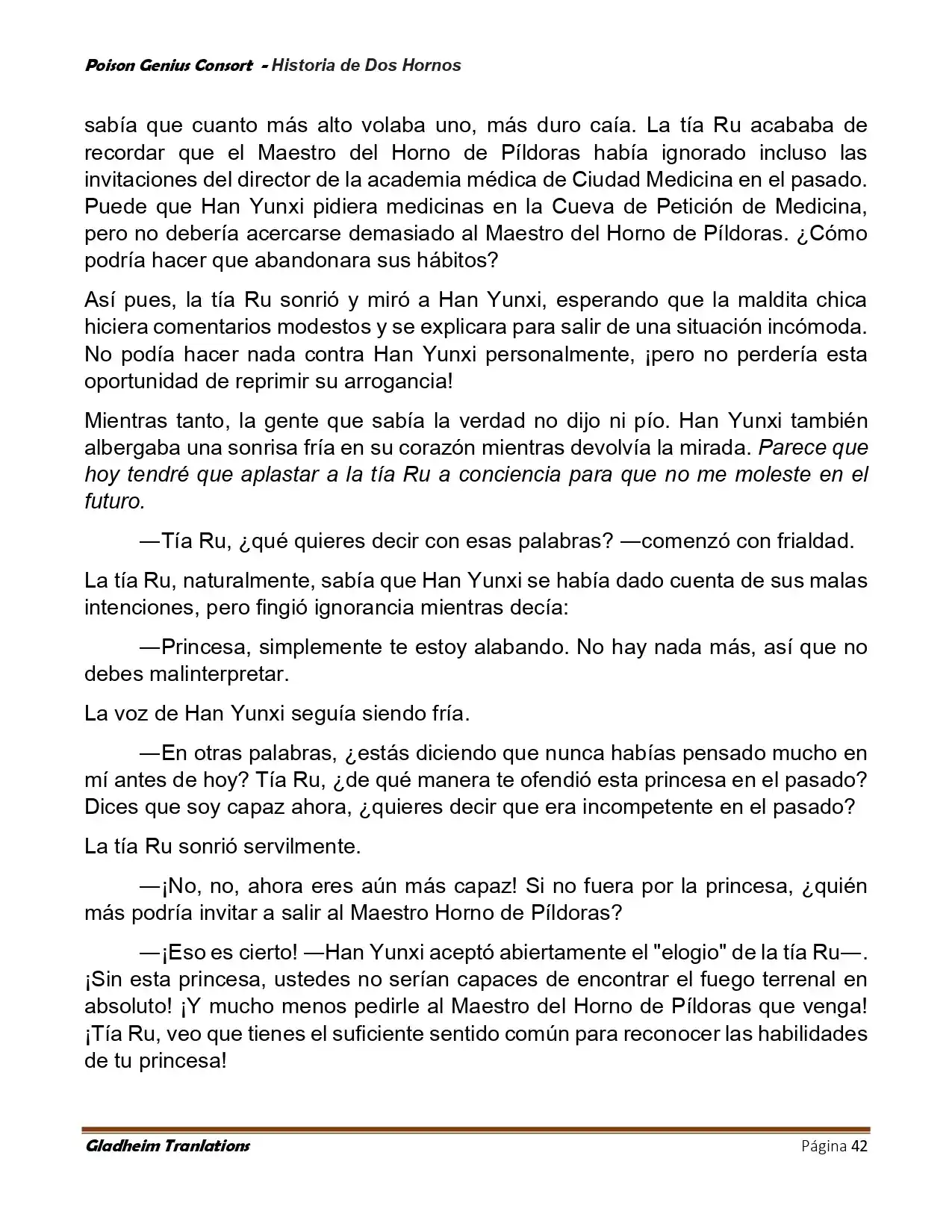 Poison Genious Consort (Novela) - Capítulo 418 - Página 42 - LectorTMOo