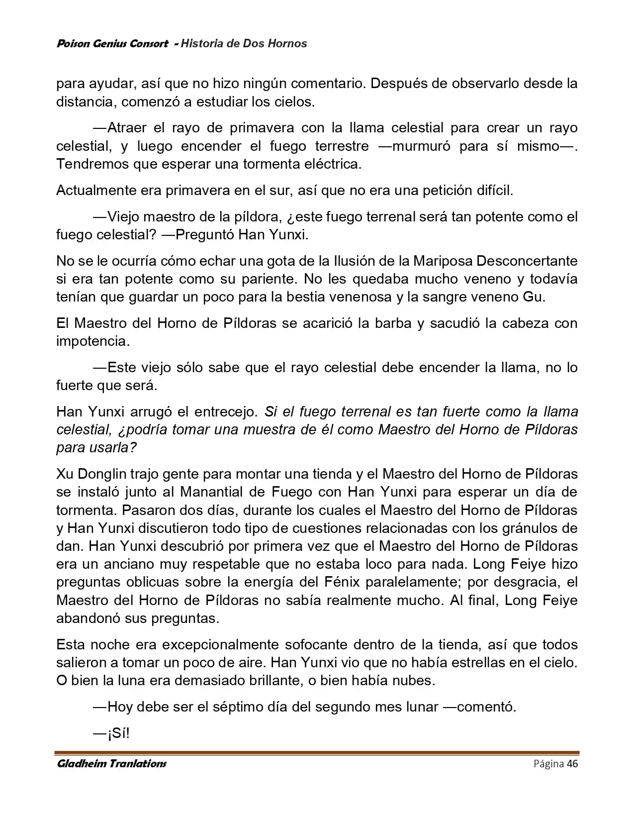 Poison Genious Consort (Novela) - Capítulo 418 - Página 46 - LectorTMOo