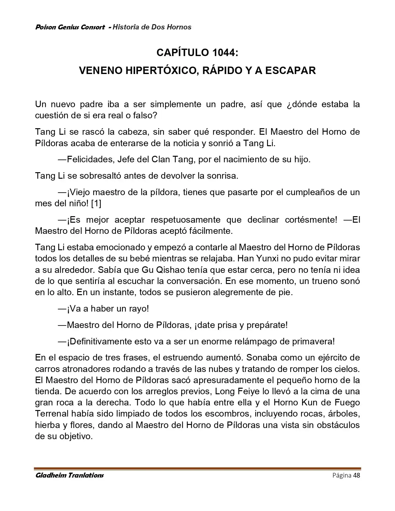 Poison Genious Consort (Novela) - Capítulo 418 - Página 48 - LectorTMOo