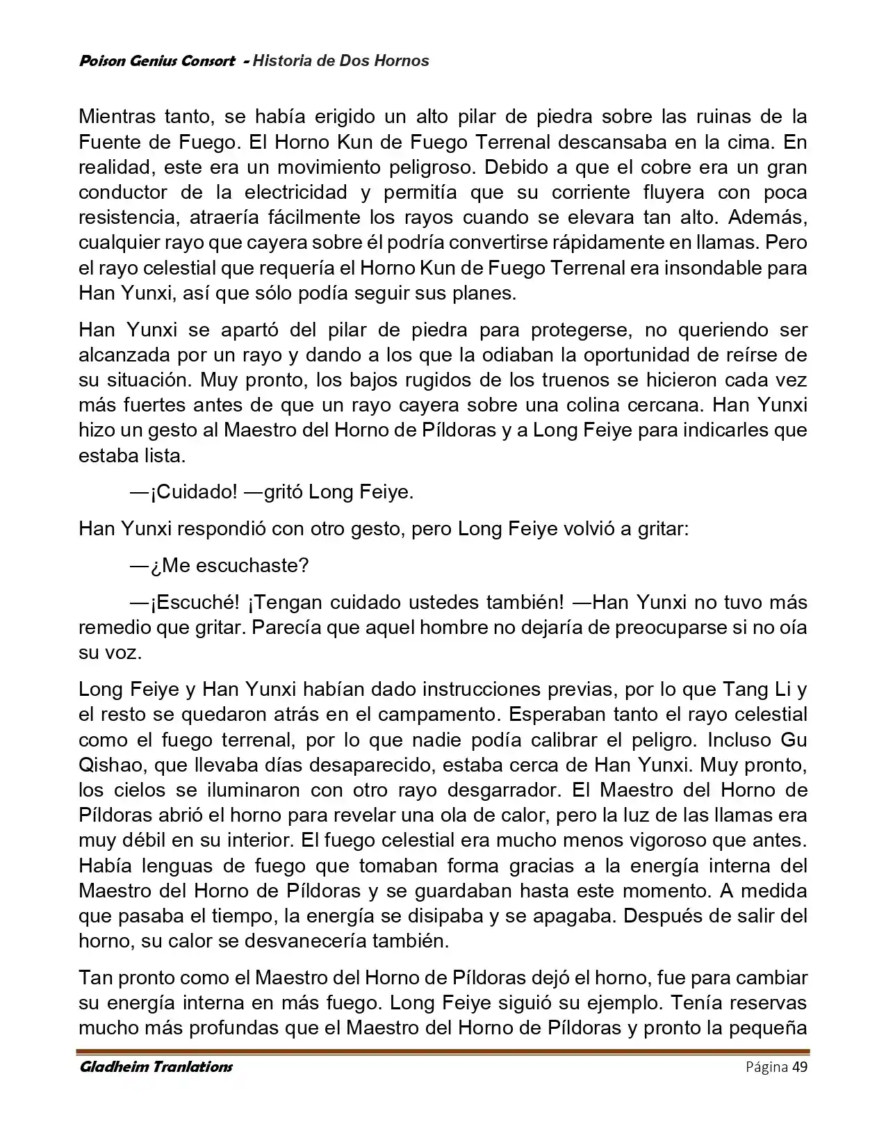 Poison Genious Consort (Novela) - Capítulo 418 - Página 49 - LectorTMOo