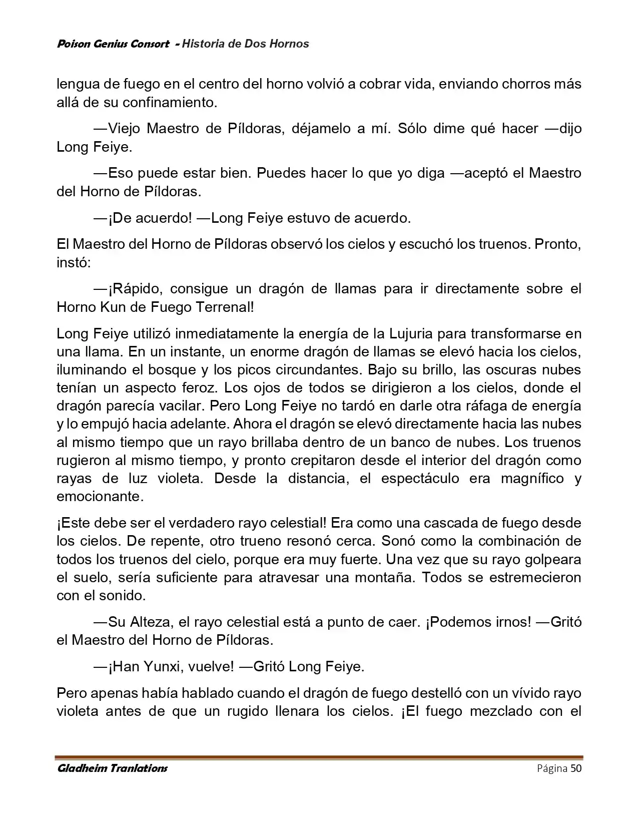 Poison Genious Consort (Novela) - Capítulo 418 - Página 50 - LectorTMOo