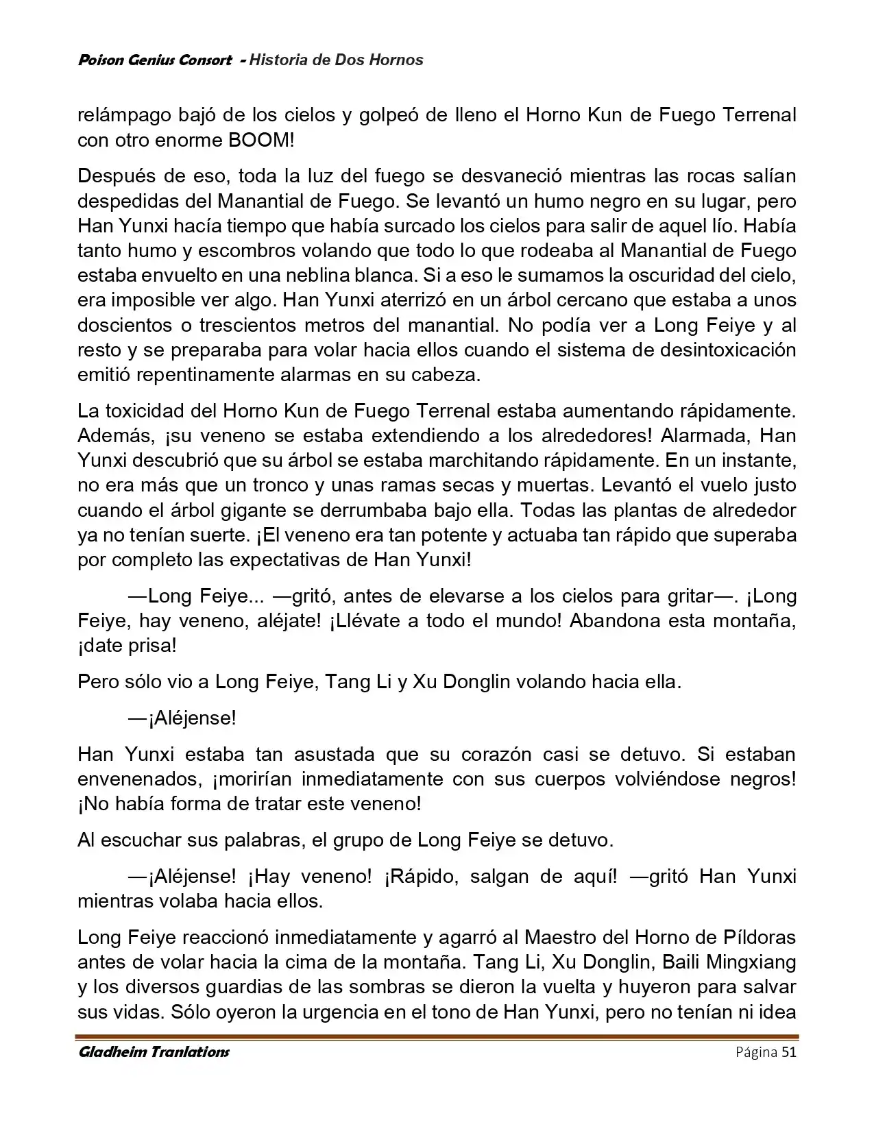 Poison Genious Consort (Novela) - Capítulo 418 - Página 51 - LectorTMOo