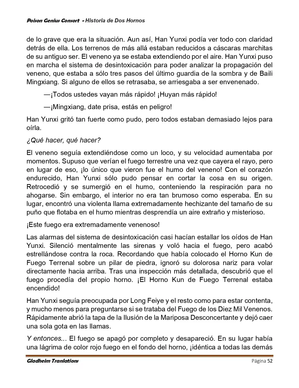 Poison Genious Consort (Novela) - Capítulo 418 - Página 52 - LectorTMOo
