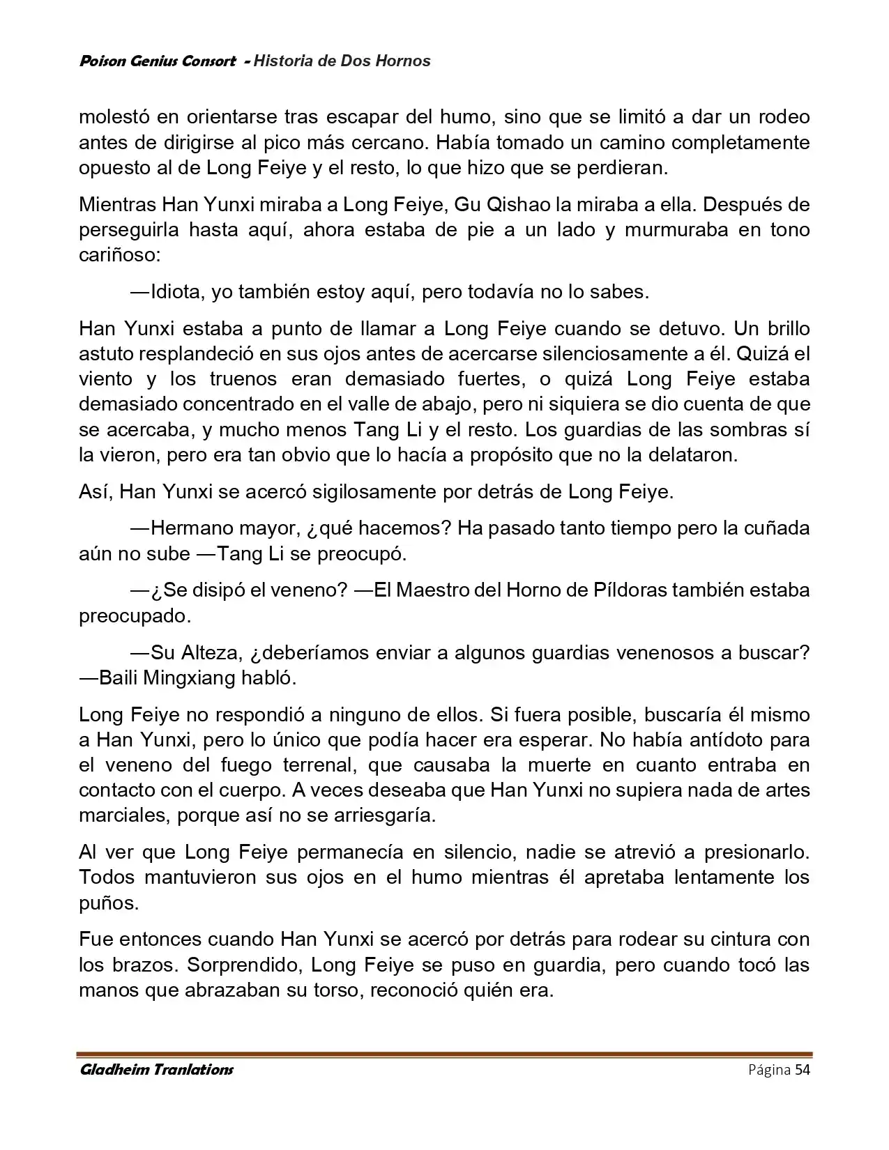 Poison Genious Consort (Novela) - Capítulo 418 - Página 54 - LectorTMOo