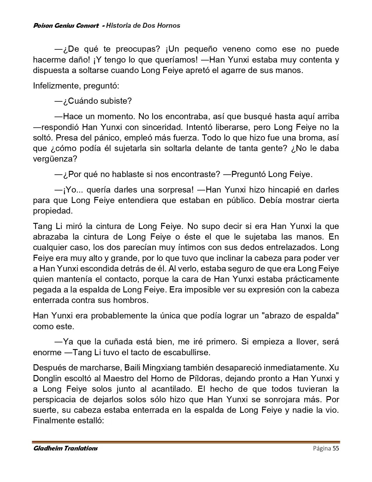 Poison Genious Consort (Novela) - Capítulo 418 - Página 55 - LectorTMOo