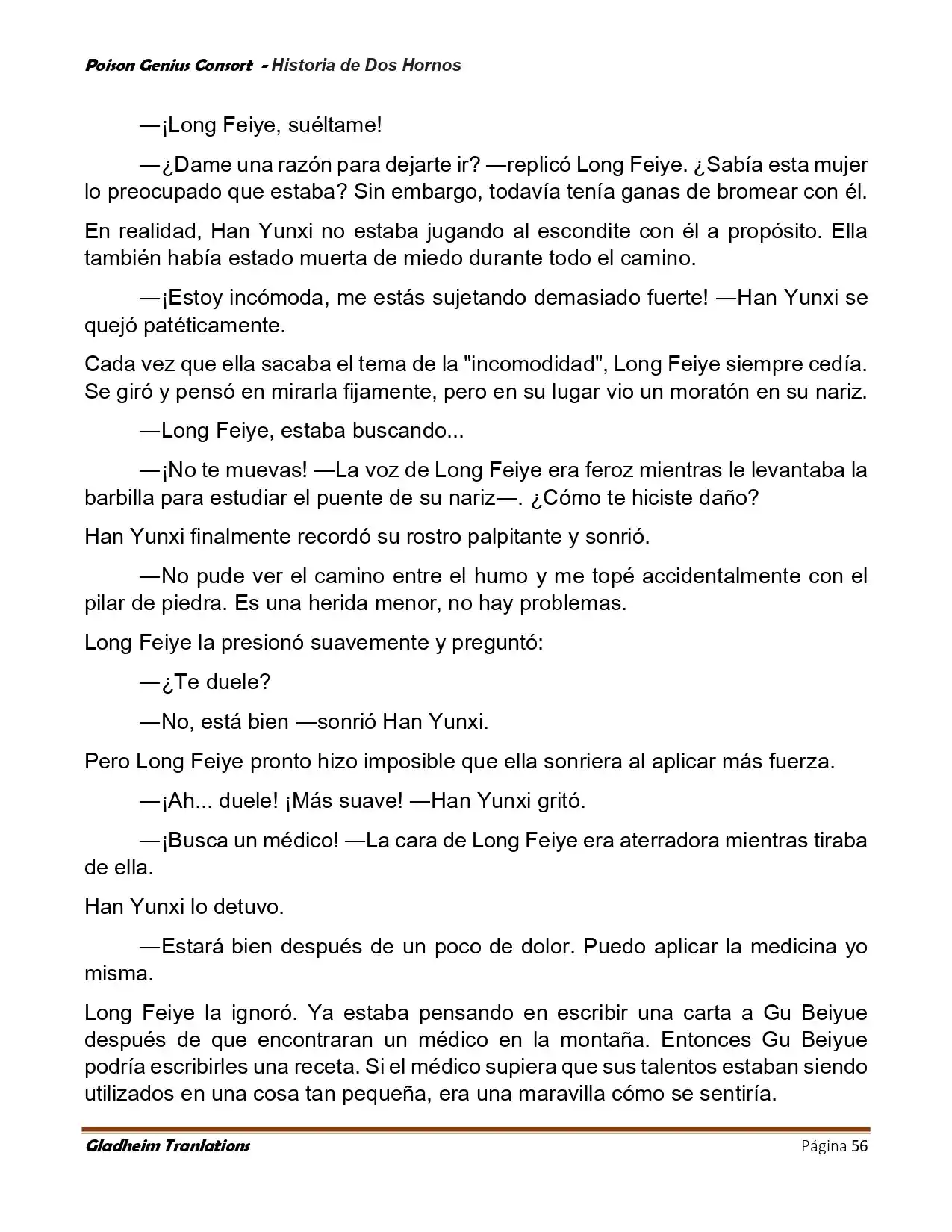 Poison Genious Consort (Novela) - Capítulo 418 - Página 56 - LectorTMOo