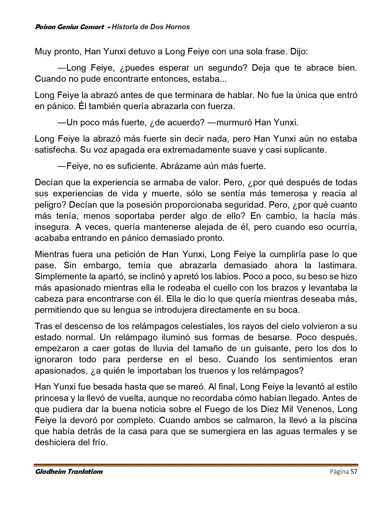 Poison Genious Consort (Novela) - Capítulo 418 - Página 57 - LectorTMOo