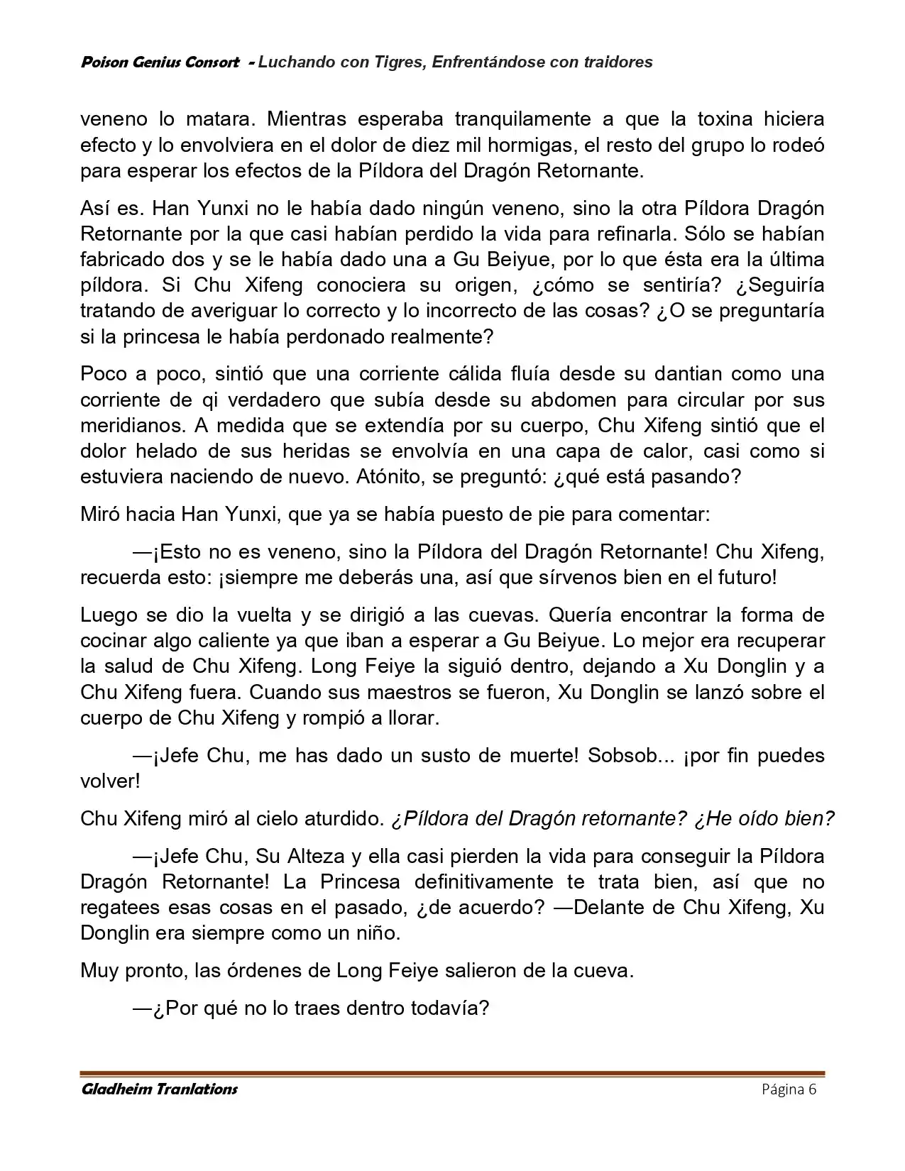 Poison Genious Consort (Novela) - Capítulo 419.50 - Página 6 - LectorTMOo