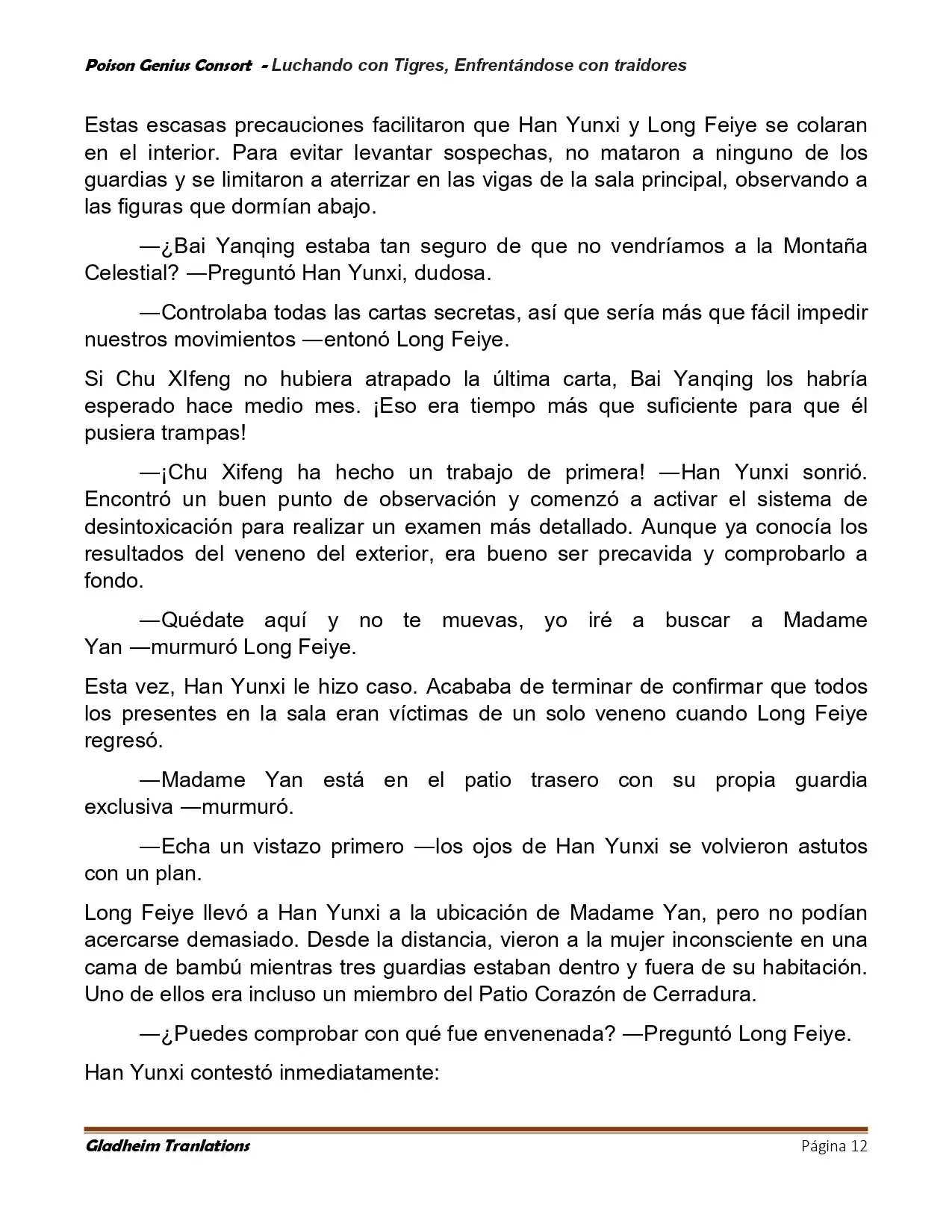 Poison Genious Consort (Novela) - Capítulo 419.50 - Página 12 - LectorTMOo