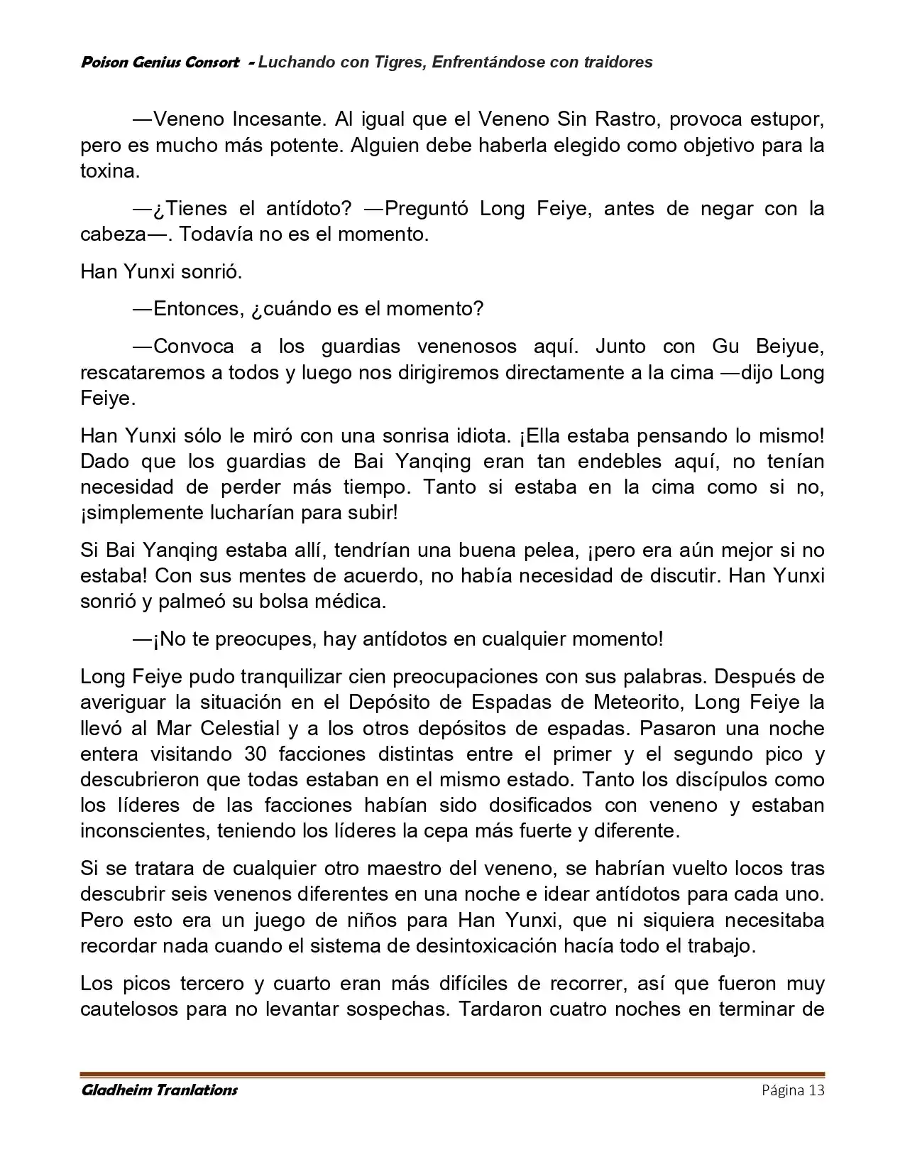 Poison Genious Consort (Novela) - Capítulo 419.50 - Página 13 - LectorTMOo