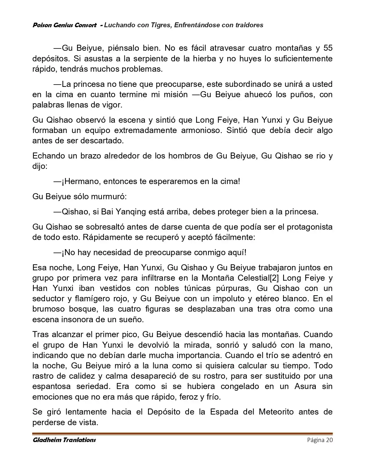 Poison Genious Consort (Novela) - Capítulo 419.50 - Página 20 - LectorTMOo