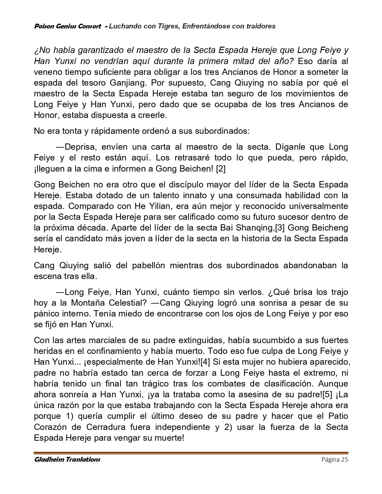 Poison Genious Consort (Novela) - Capítulo 419.50 - Página 25 - LectorTMOo