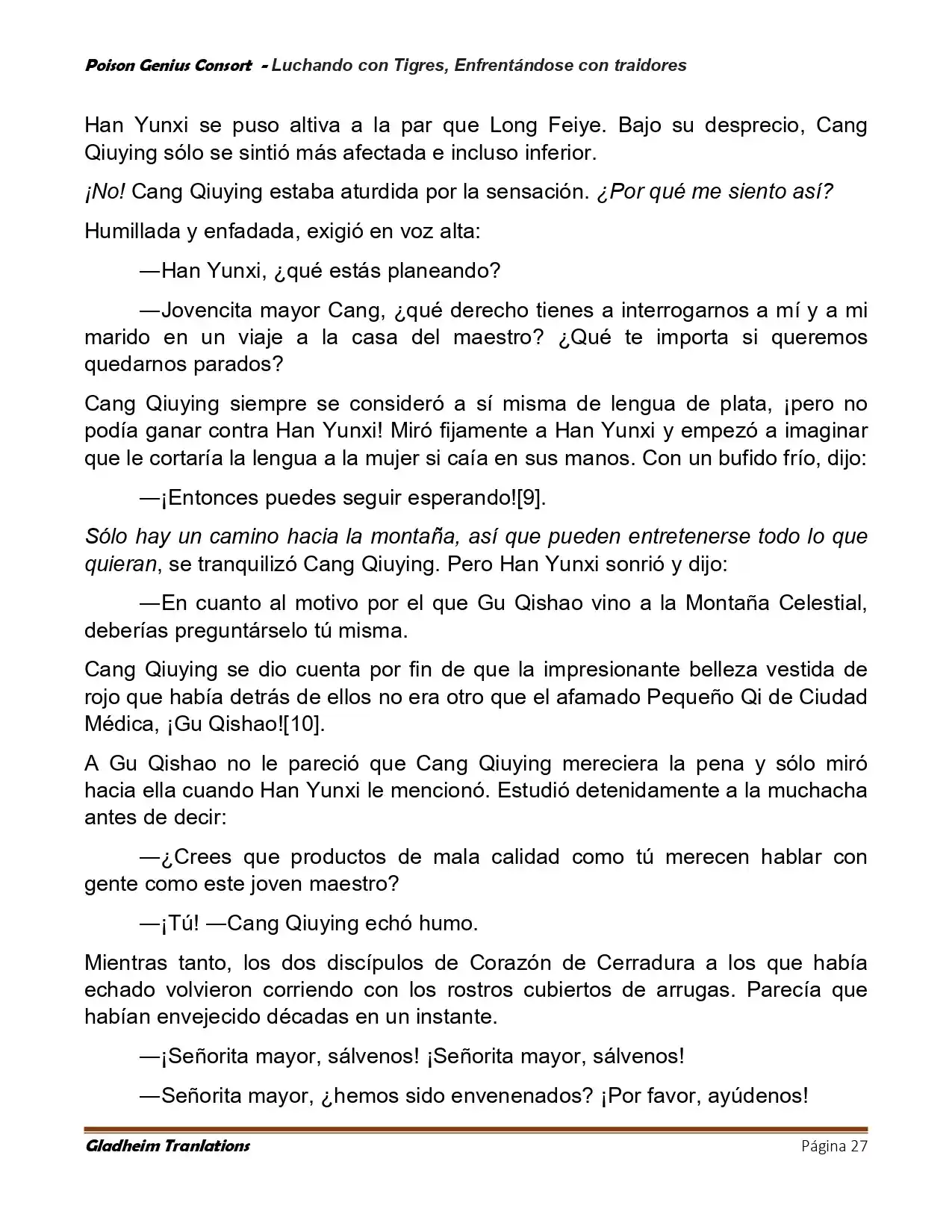 Poison Genious Consort (Novela) - Capítulo 419.50 - Página 27 - LectorTMOo